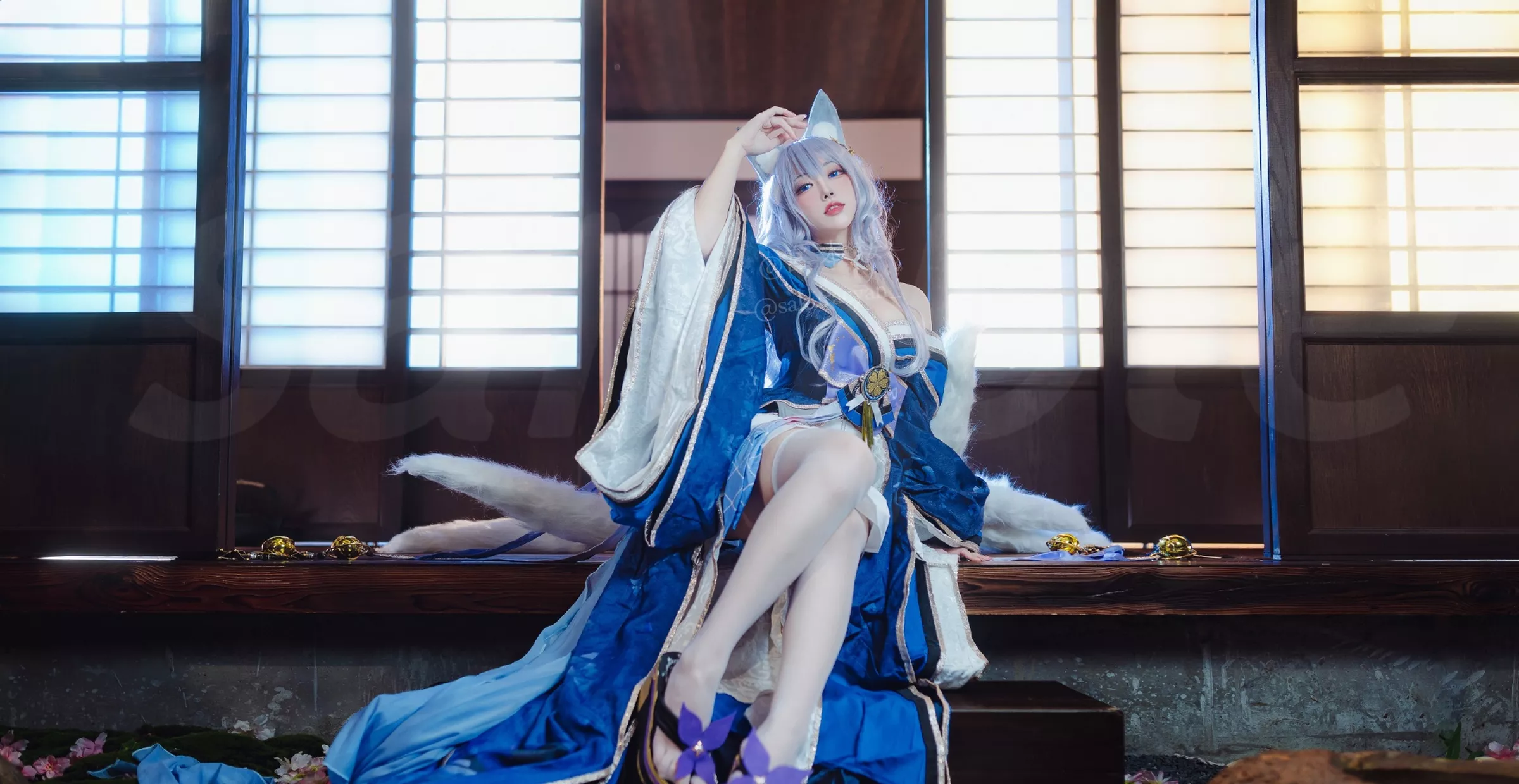 cosplay 信浓m本@ 欢迎回来，妾身已等候汝多时了。 碧蓝航线 P.1