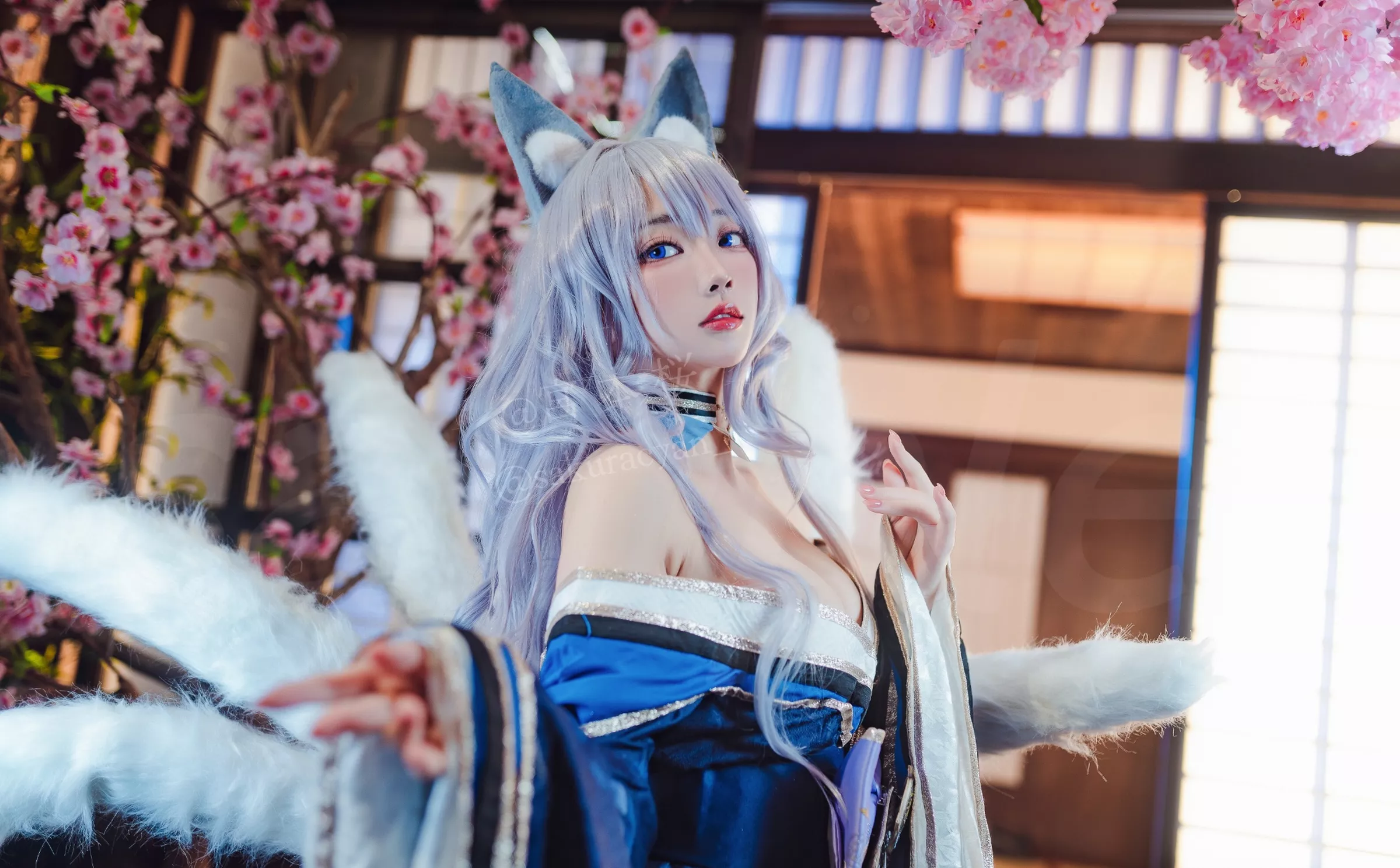 cosplay 信浓m本@ 欢迎回来，妾身已等候汝多时了。 碧蓝航线 P.1