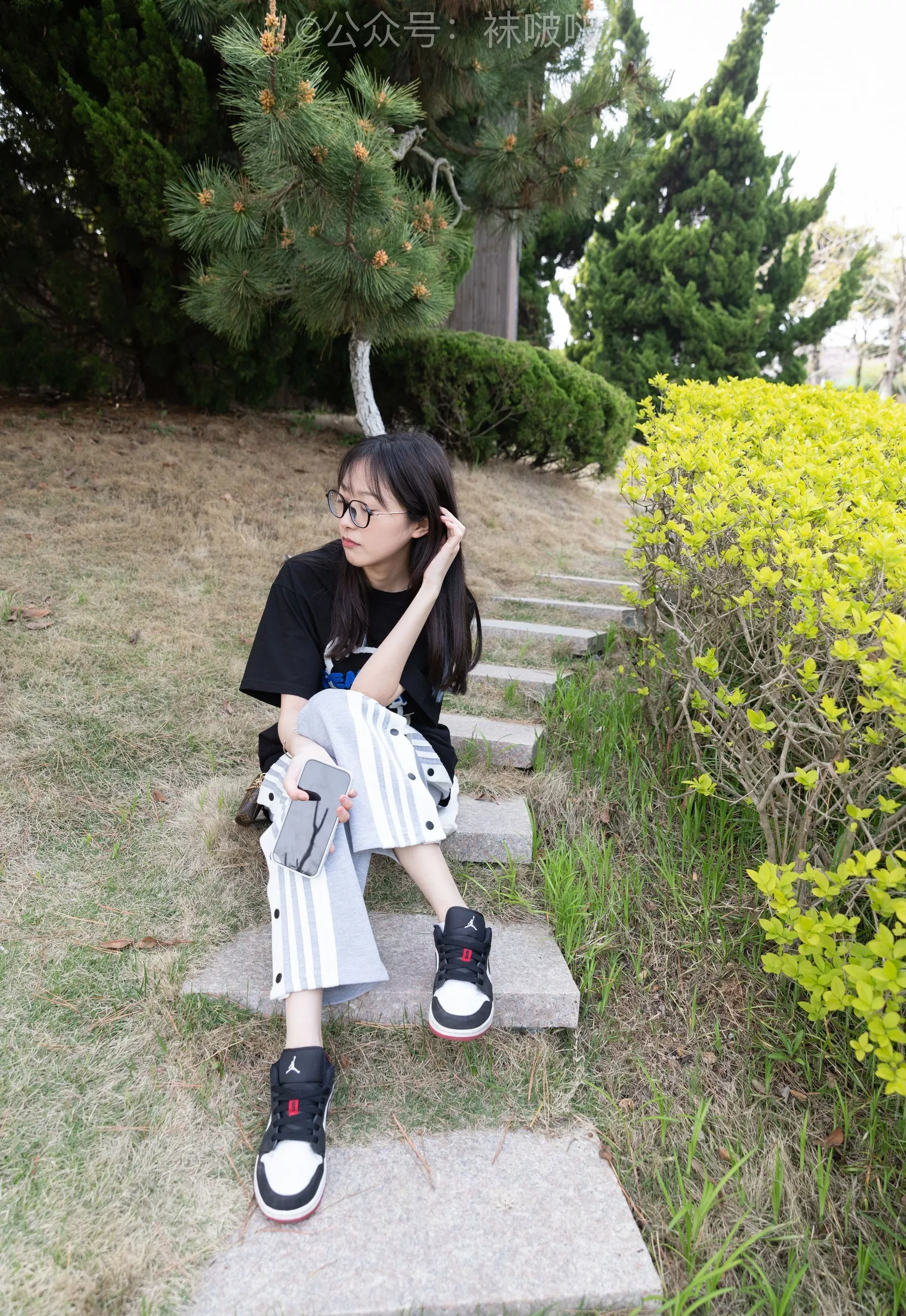 No.23 稚予 BoBoSocks袜啵啵 AJ、白色短棉袜、裸足【119P】 P.3