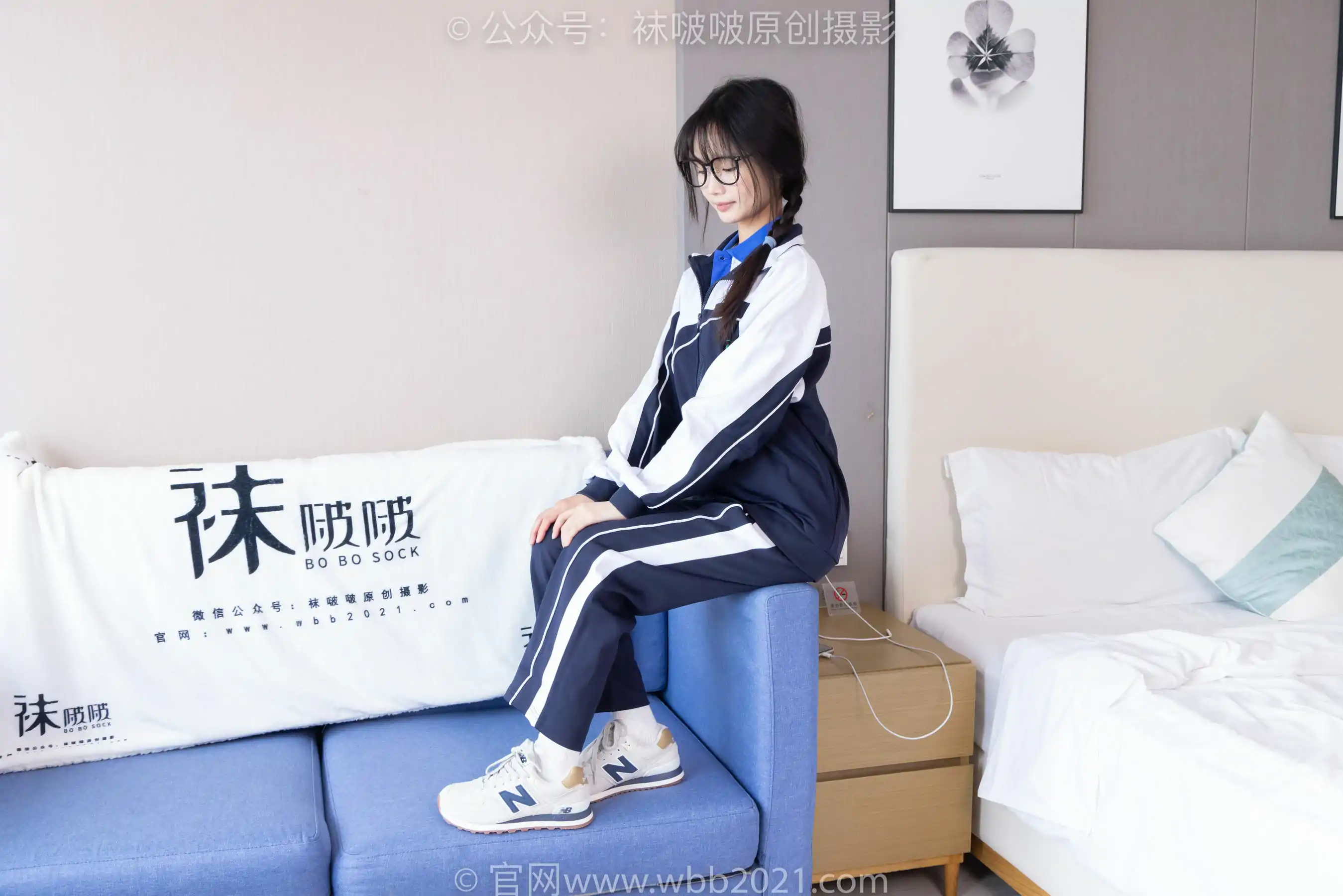 裸足 甜甜圈 白棉袜 No.456 运动鞋 校服 BoBoSocks袜啵啵 P.6