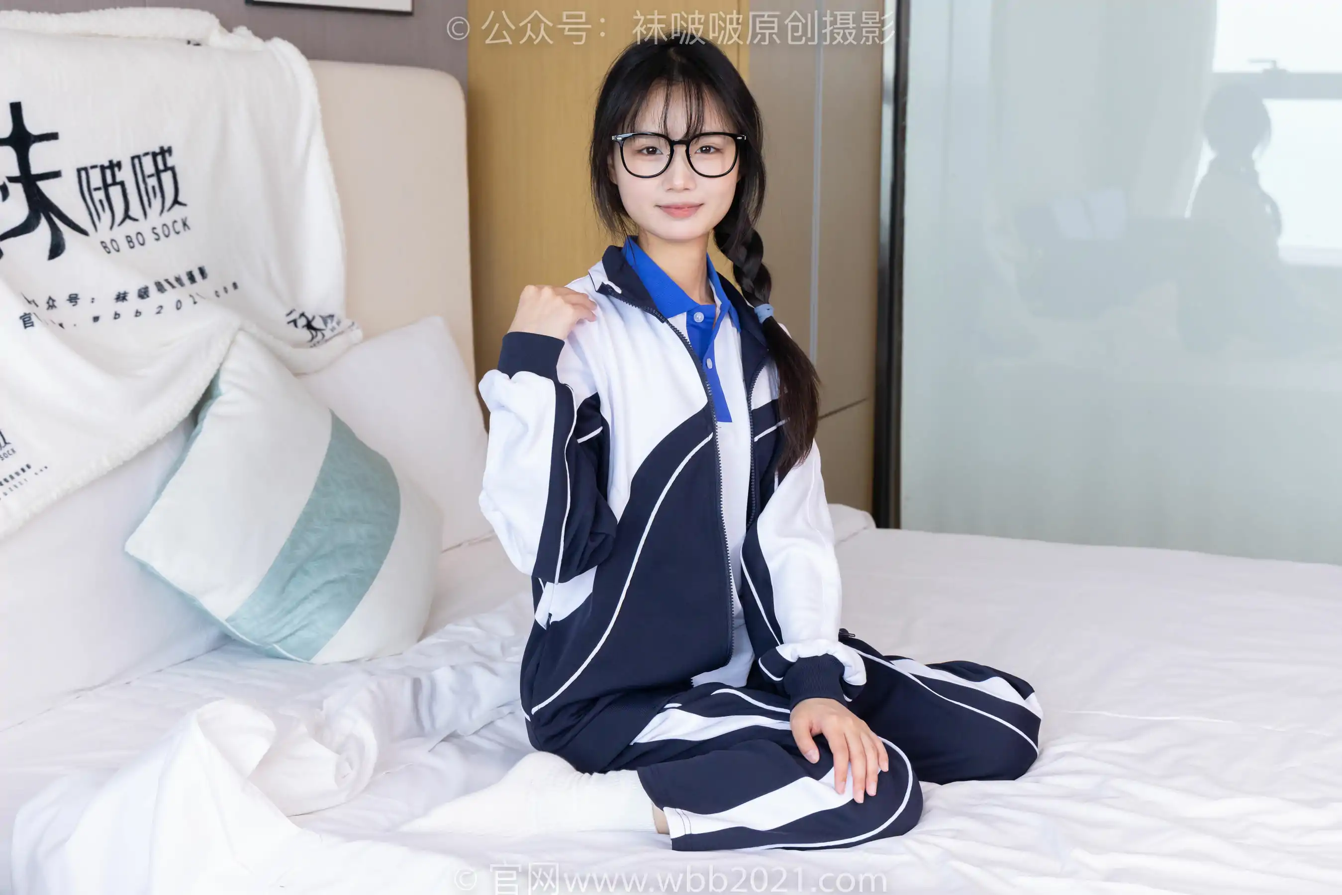 白棉袜 No.456 校服 BoBoSocks袜啵啵 运动鞋 甜甜圈 裸足 P.5