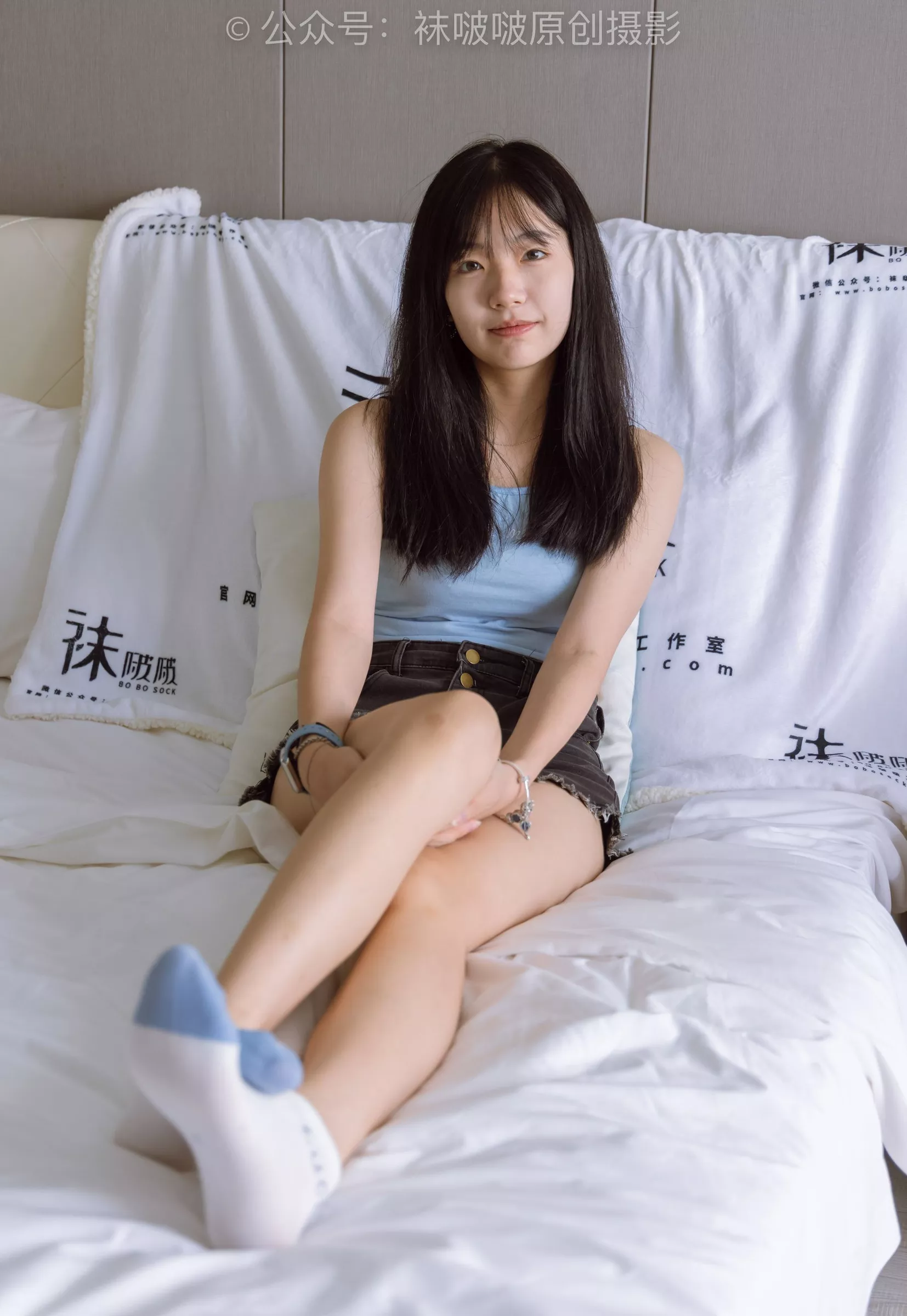 No.174 小甜豆 BoBoSocks袜啵啵 高跟长靴、白棉袜、裸足【178P】 P.4