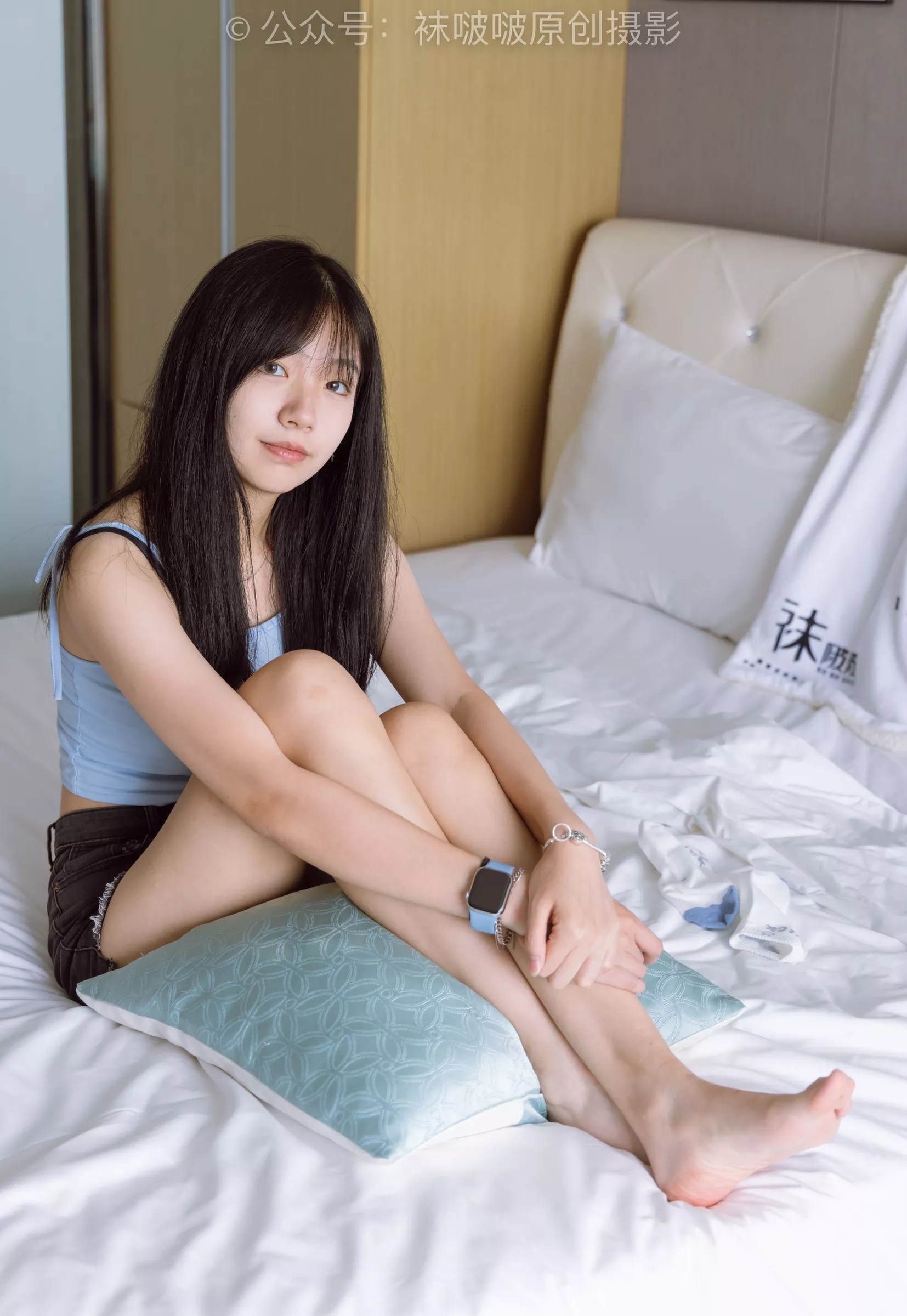 No.174 高跟长靴、白棉袜、裸足【178P】 小甜豆 BoBoSocks袜啵啵 P.17