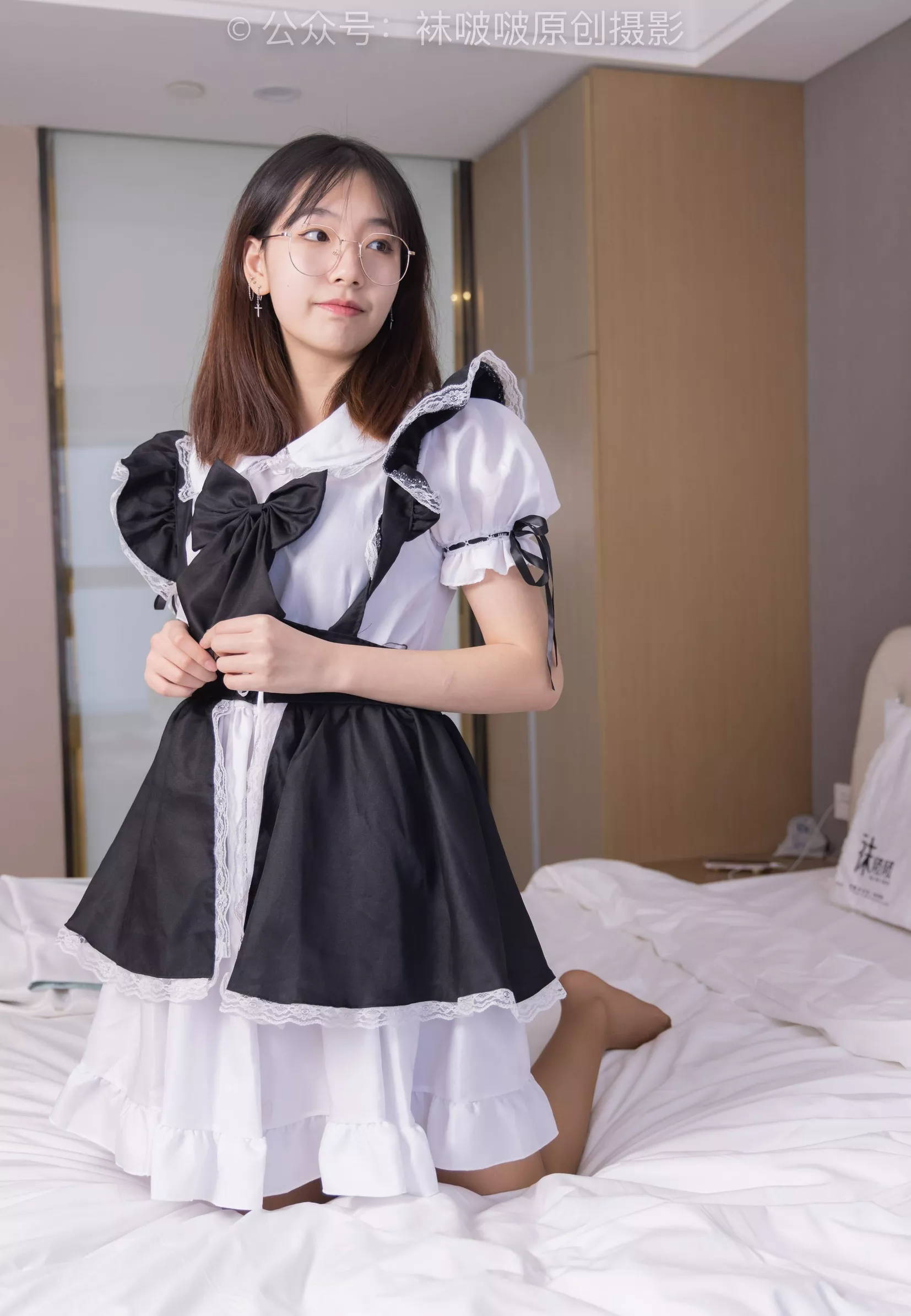 BoBoSocks袜啵啵 高跟鞋、板鞋、咖啡丝、女仆装【147P】 小甜豆 No.171 P.6