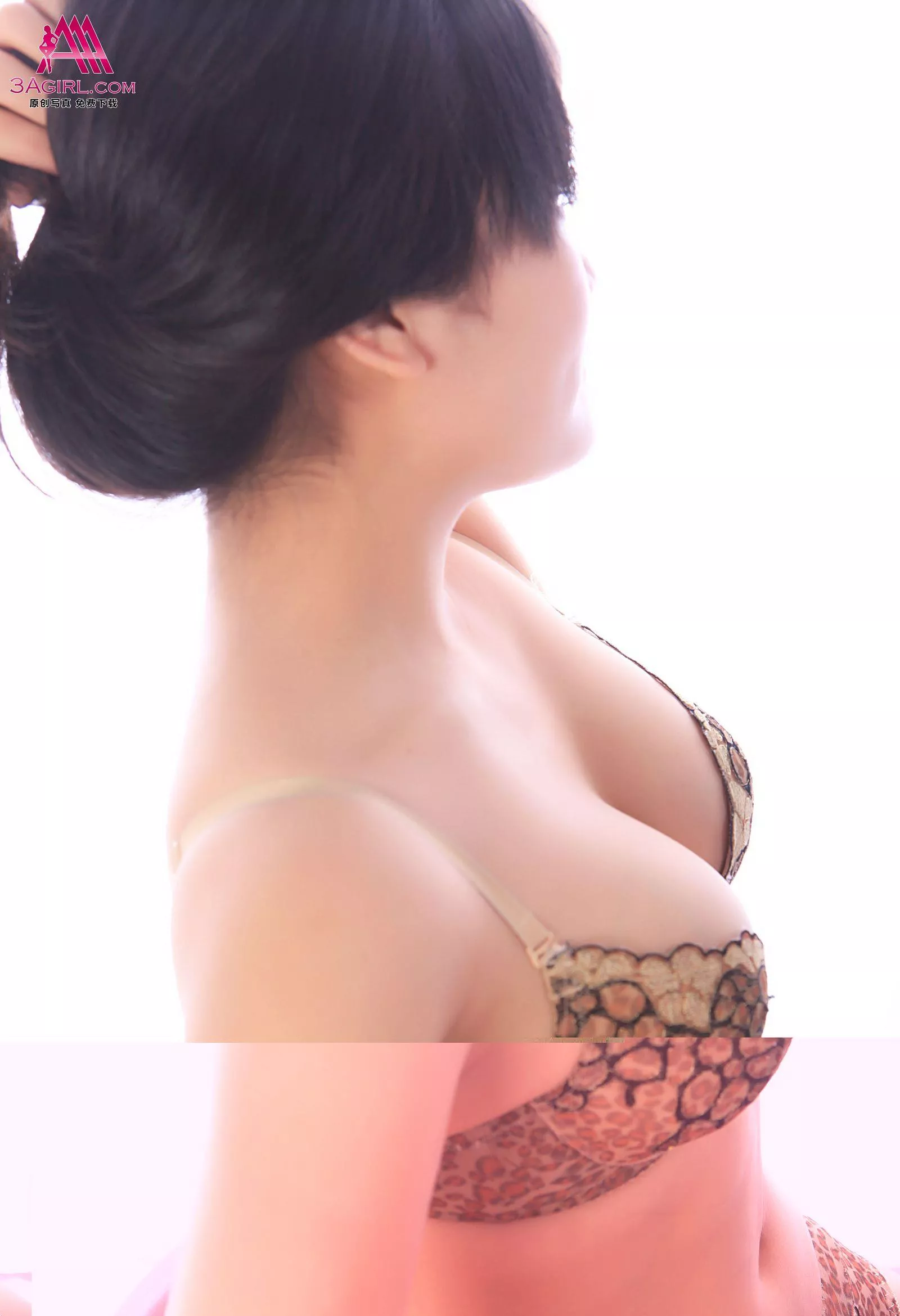 丝袜美腿写真 美胸玉女：嘉嘉 No.208 【3AGirl】 P.6