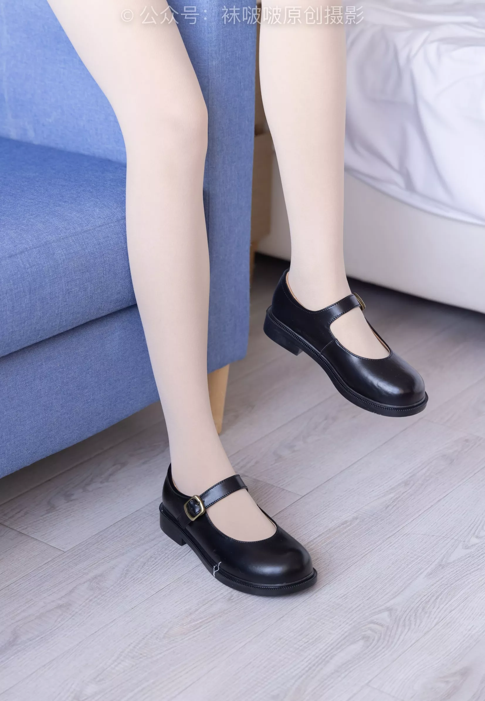 No.169 黑皮鞋、厚黑丝、厚肉丝【145P】 BoBoSocks袜啵啵 小甜豆 P.25