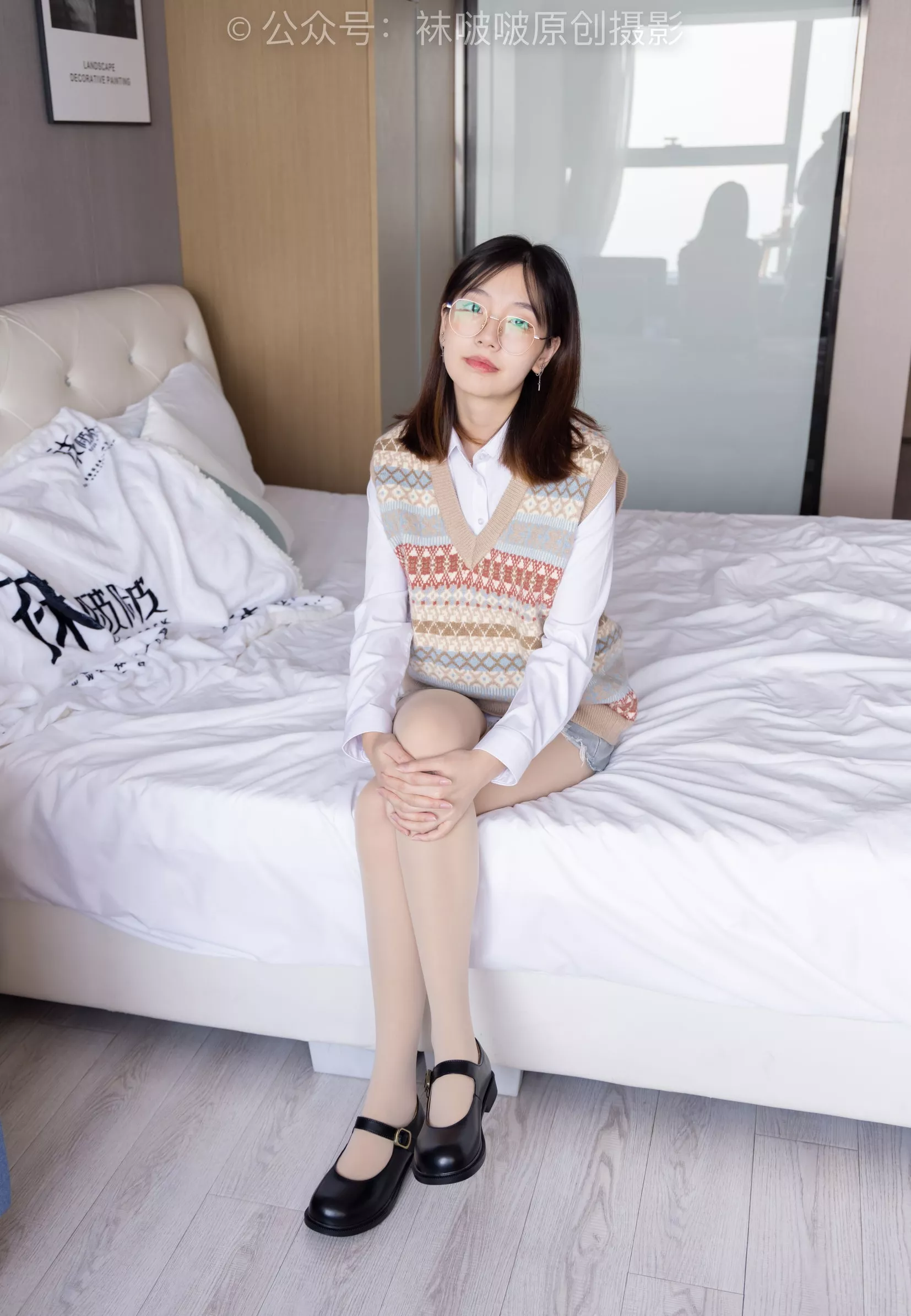 小甜豆 黑皮鞋、厚黑丝、厚肉丝【145P】 No.169 BoBoSocks袜啵啵 P.28
