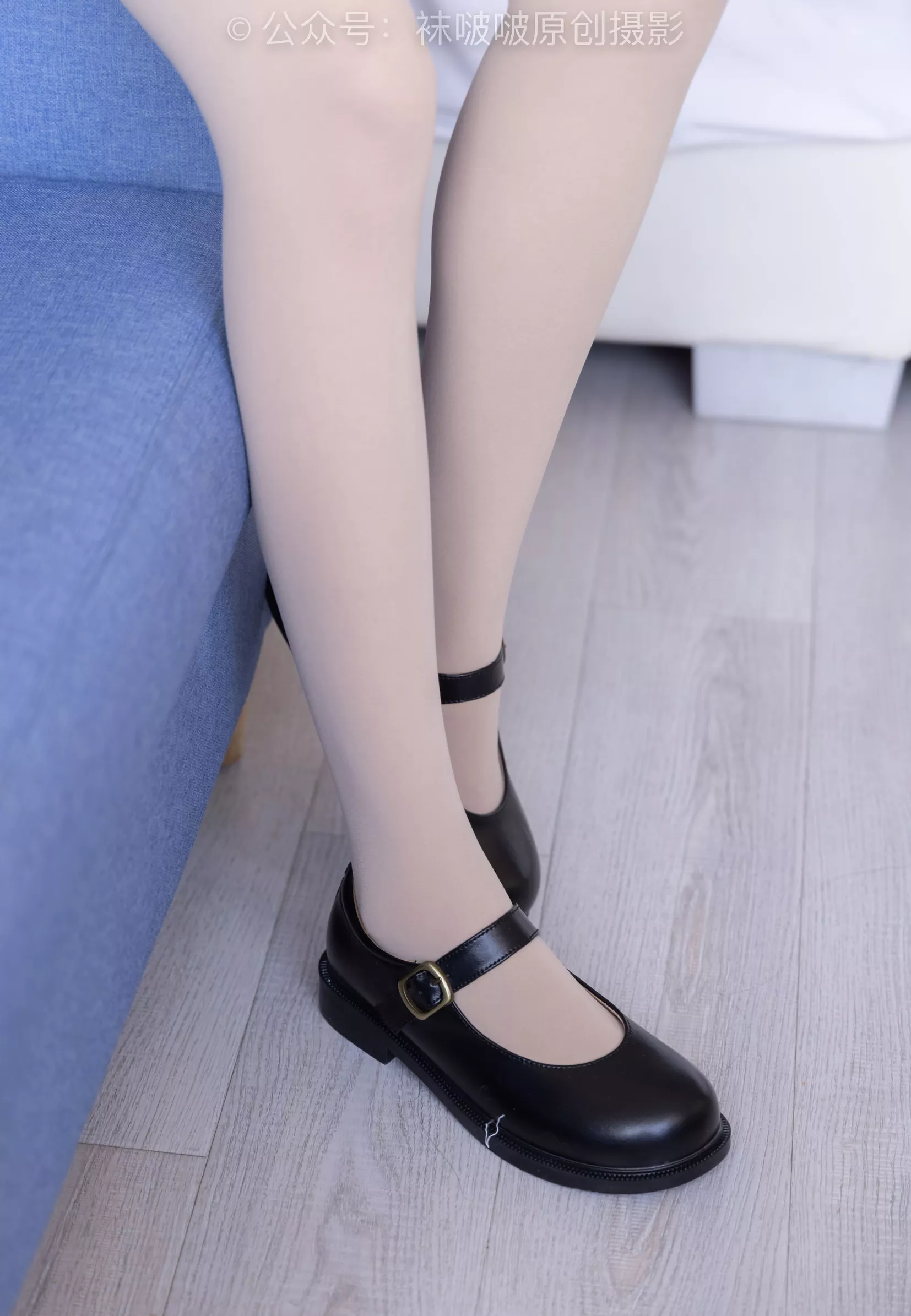 小甜豆 黑皮鞋、厚黑丝、厚肉丝【145P】 BoBoSocks袜啵啵 No.169 P.26