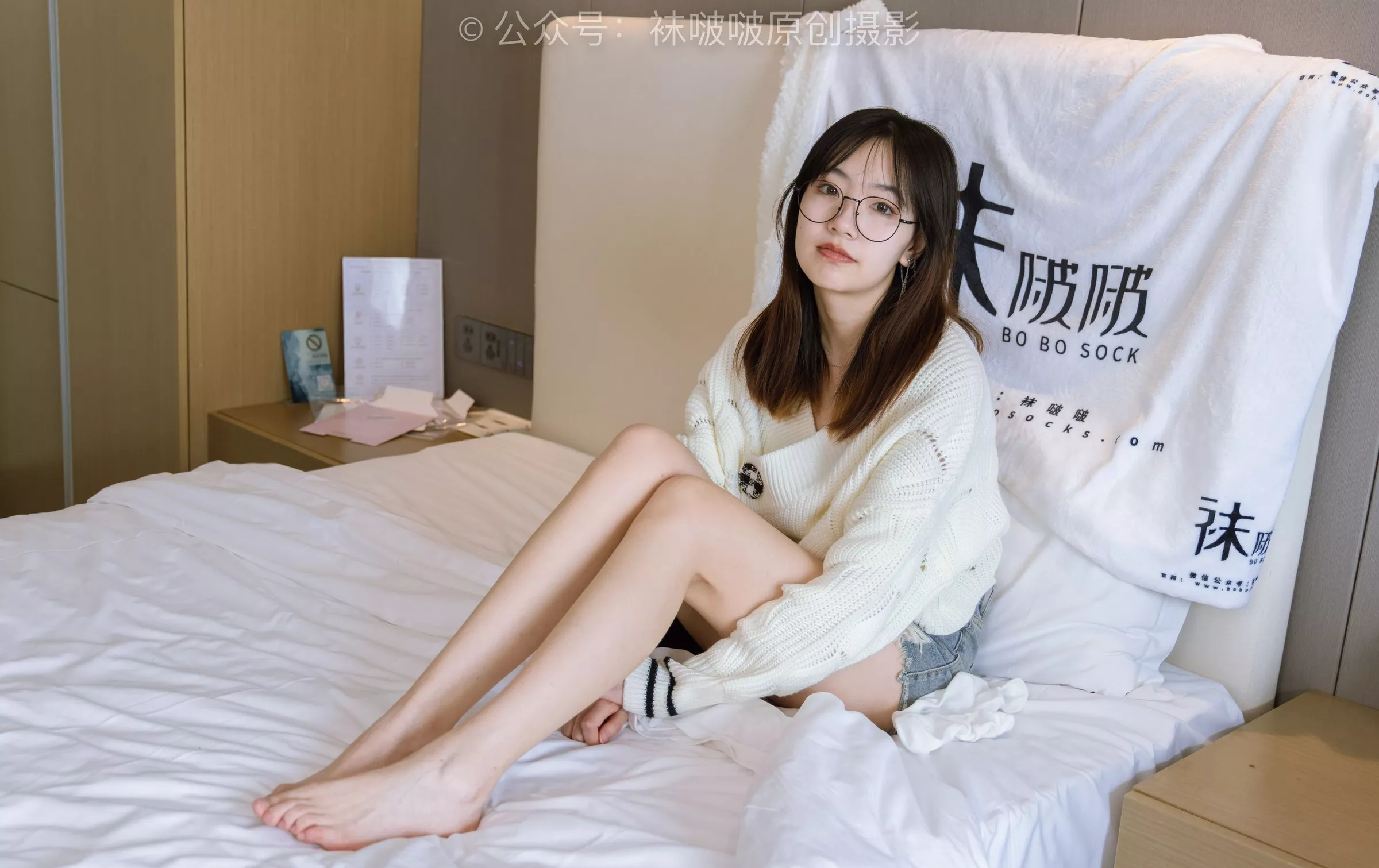 小甜豆 No.222 长靴、白棉袜、裸足【180P】 BoBoSocks袜啵啵 P.7