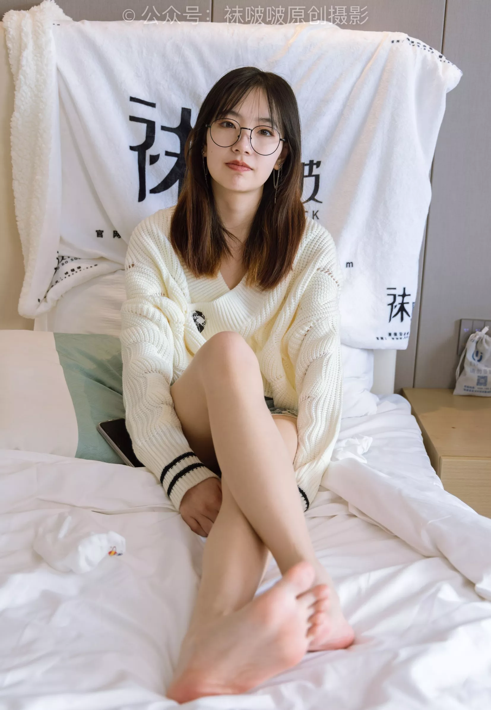 小甜豆 BoBoSocks袜啵啵 长靴、白棉袜、裸足【180P】 No.222 P.9