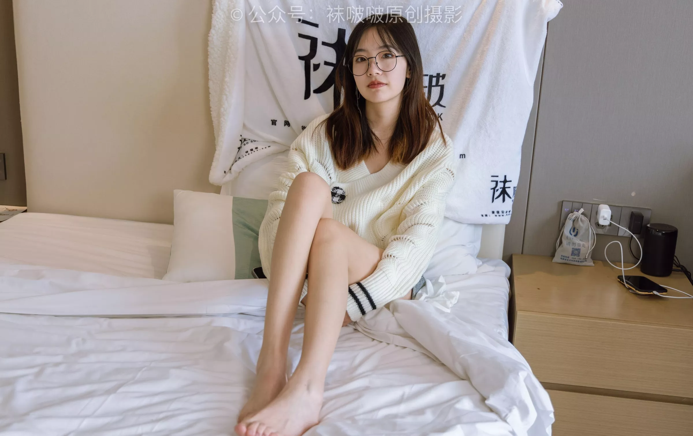 BoBoSocks袜啵啵 No.222 小甜豆 长靴、白棉袜、裸足【180P】 P.14