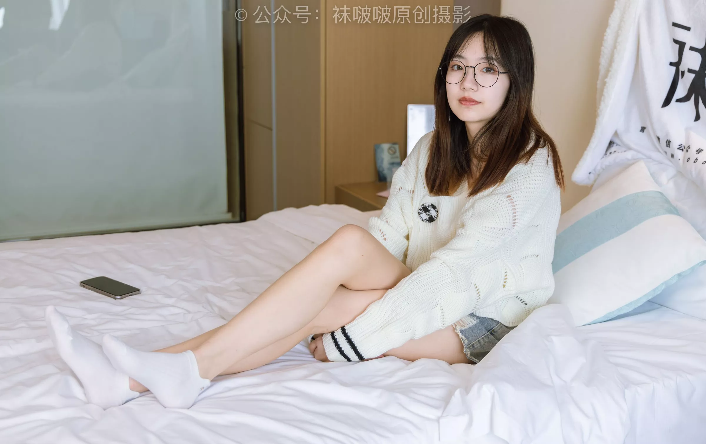 小甜豆 No.222 长靴、白棉袜、裸足【180P】 BoBoSocks袜啵啵 P.8