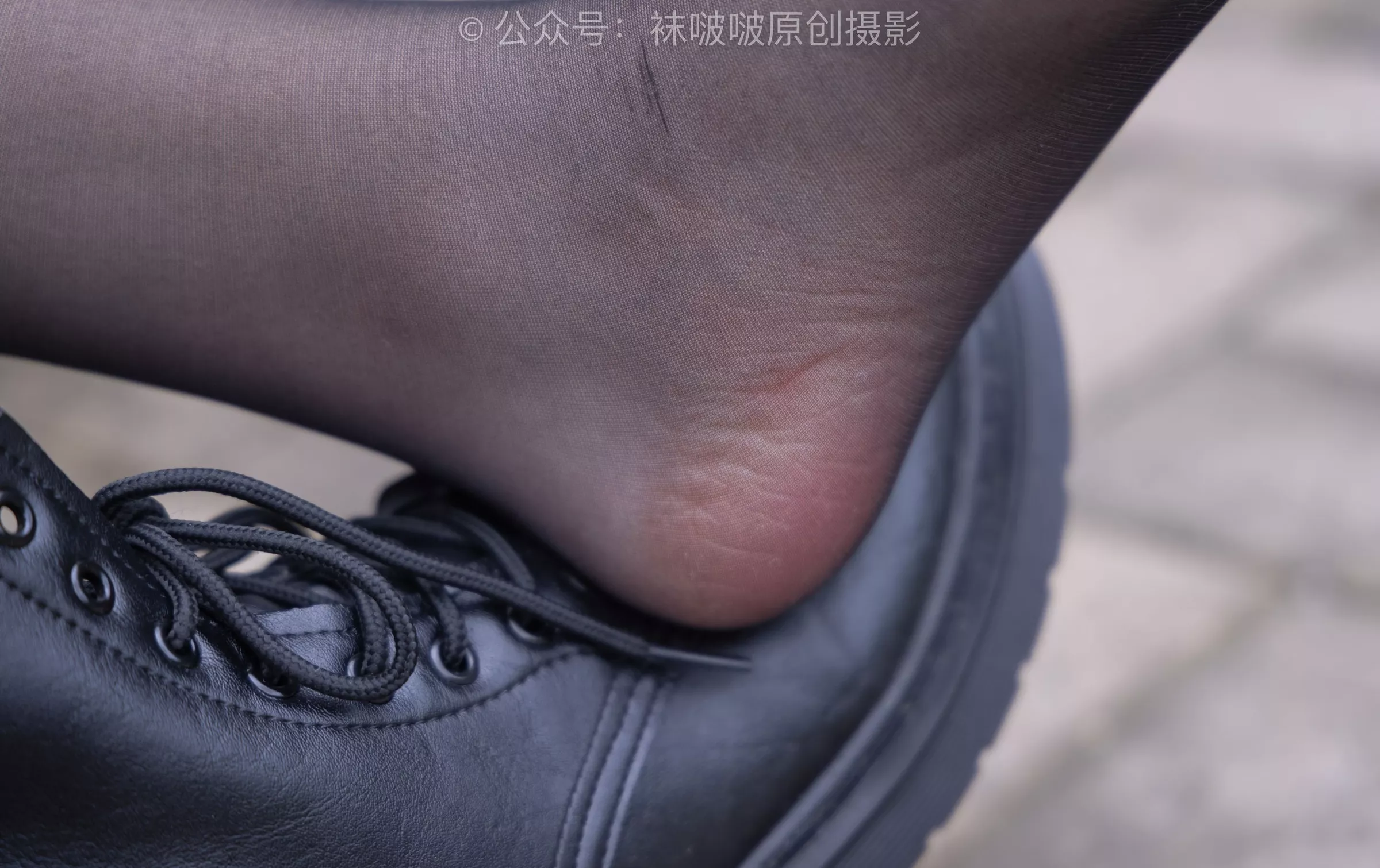 马丁靴、黑丝【133P】 BoBoSocks袜啵啵 小甜豆 No.221 P.20