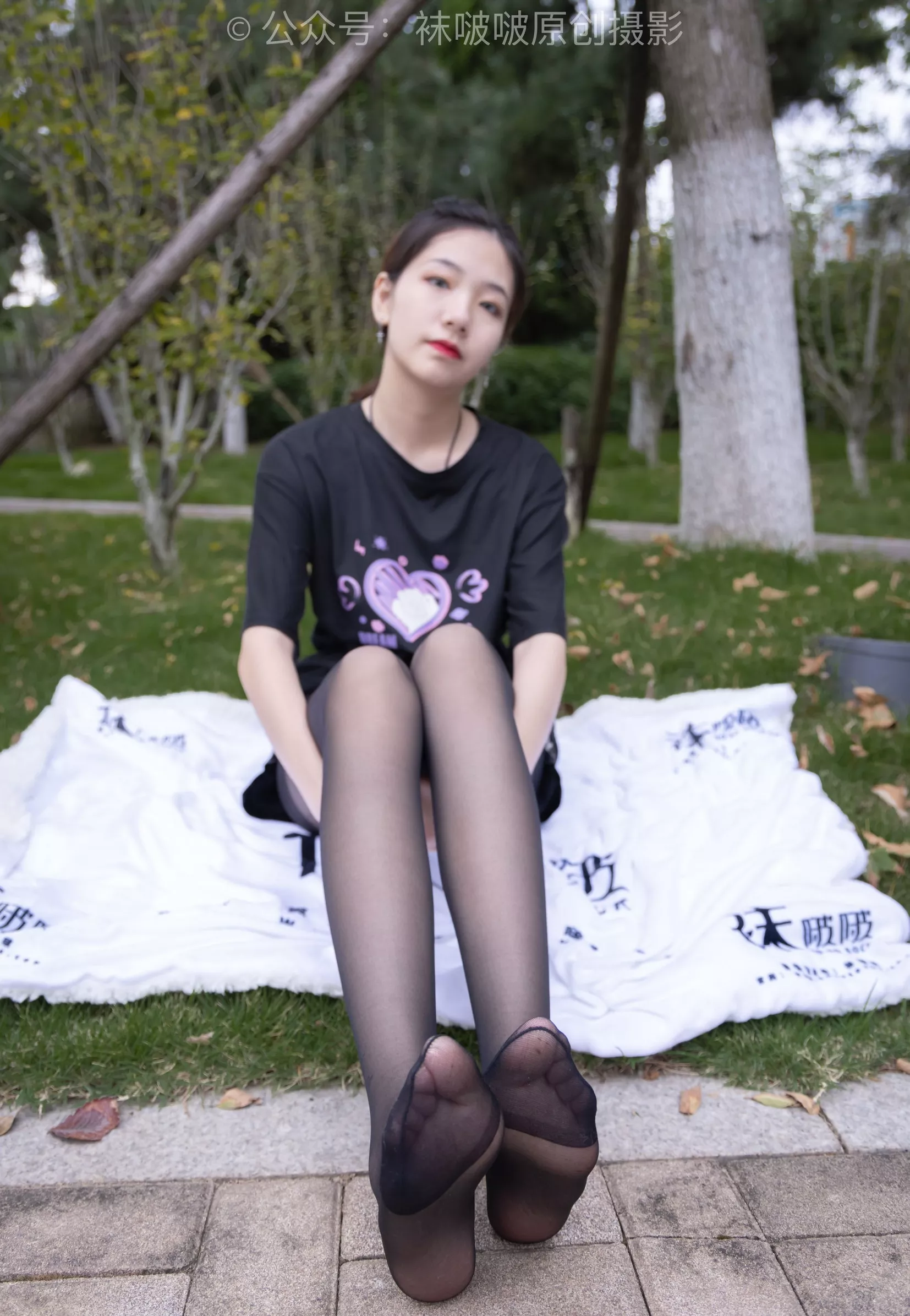 No.221 马丁靴、黑丝【133P】 BoBoSocks袜啵啵 小甜豆 P.3