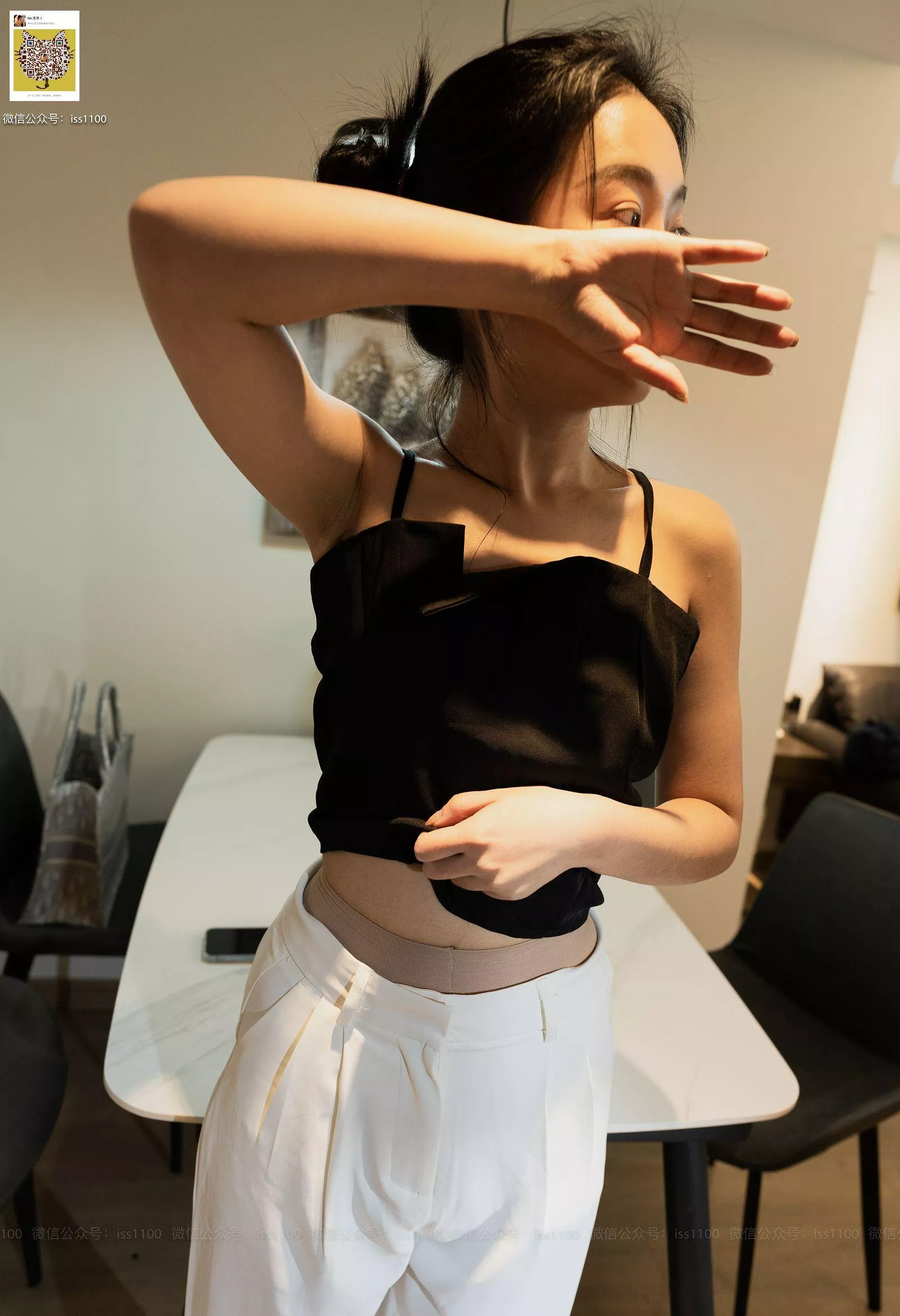 【ISS系列】 脚尖加固 丝袜美腿写真 No.28 姗姗 P.11
