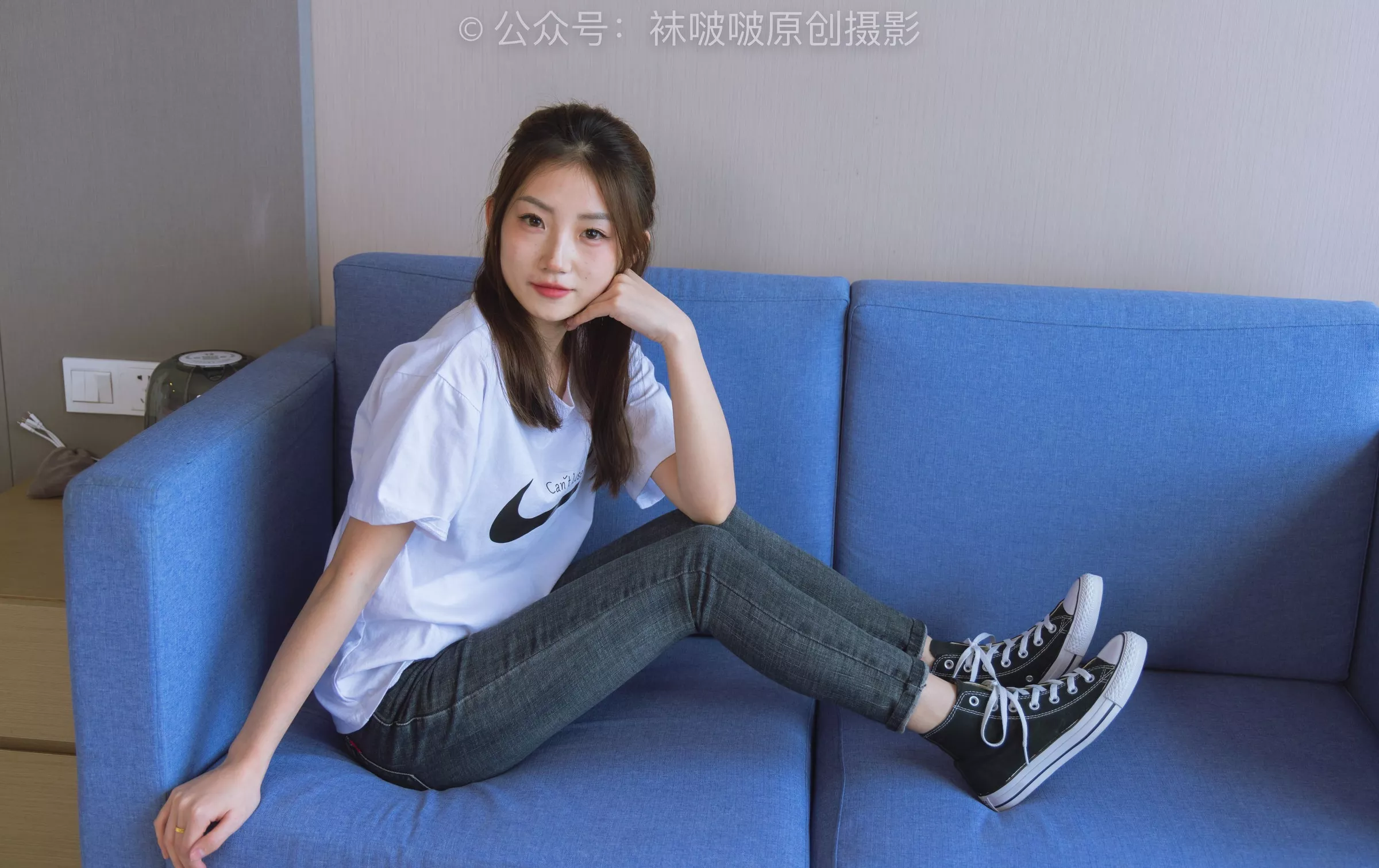 No.220 BoBoSocks袜啵啵 两双板鞋、短肉丝、裸足【140P】 小沫 P.17