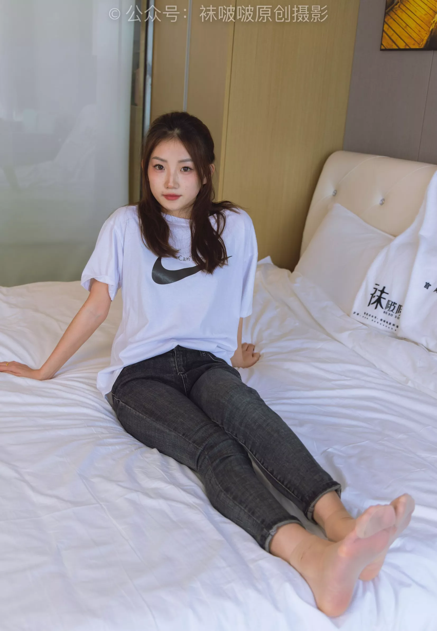 小沫 BoBoSocks袜啵啵 两双板鞋、短肉丝、裸足【140P】 No.220 P.24