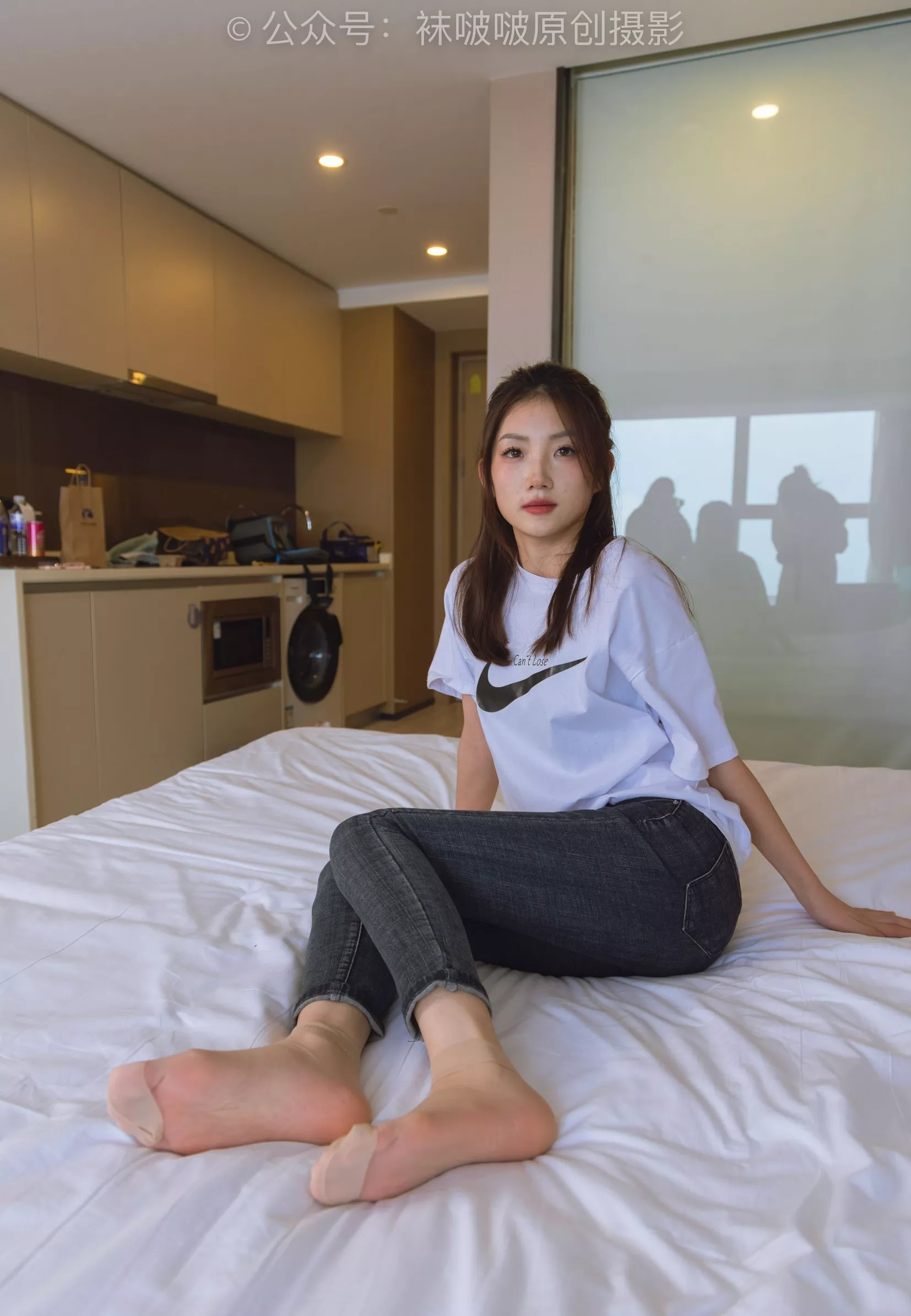 No.220 BoBoSocks袜啵啵 小沫 两双板鞋、短肉丝、裸足【140P】 P.6