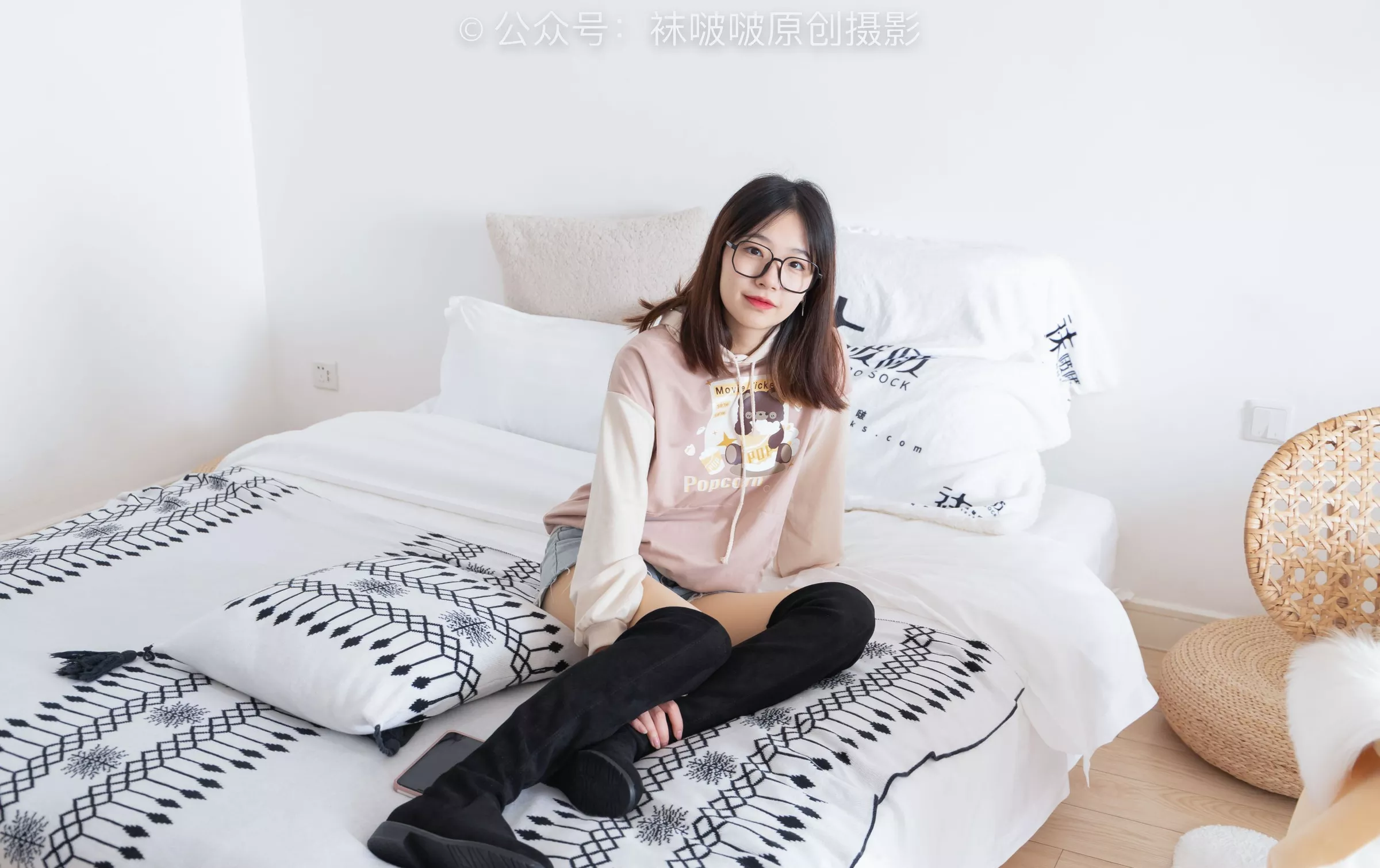 长靴、厚肉丝【140P】 BoBoSocks袜啵啵 小甜豆 No.218 P.24