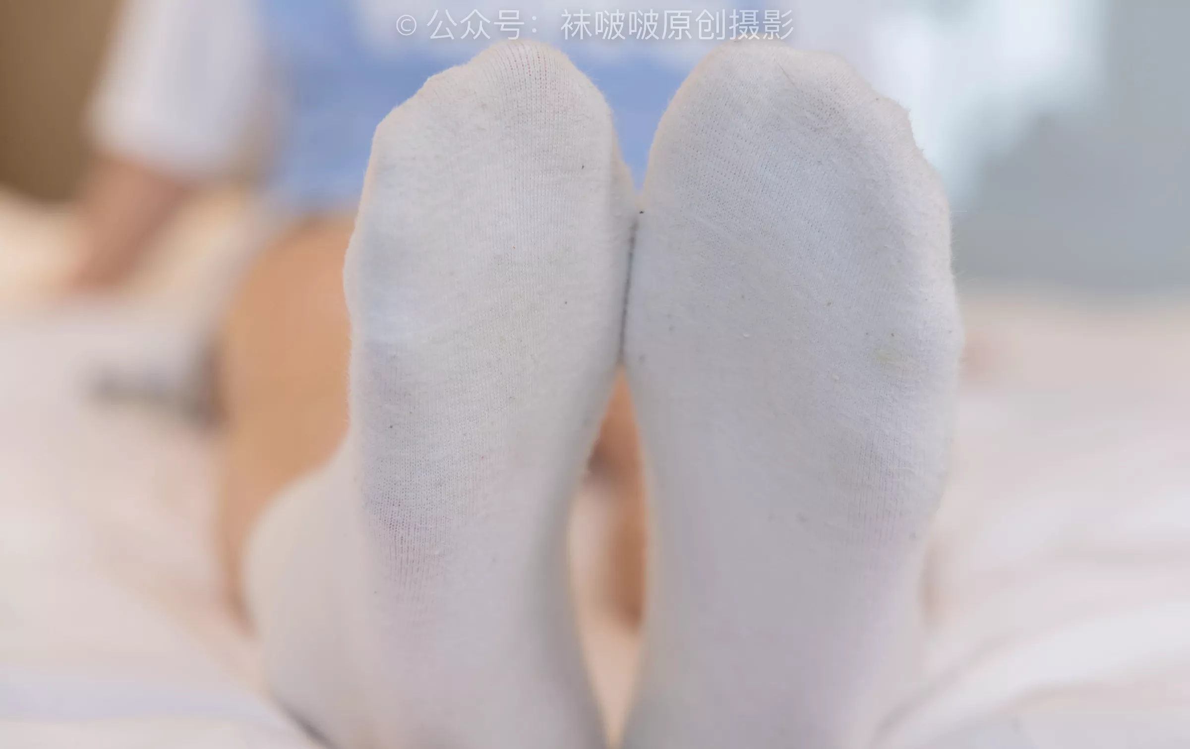 BoBoSocks袜啵啵 高跟鞋、皮鞋、短肉丝、自然穿脏白棉袜【150P】 No.217 小沫 P.3