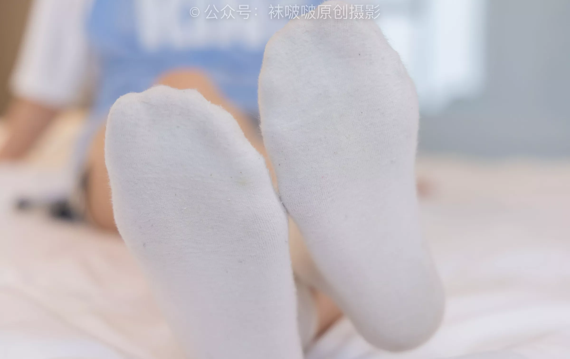 BoBoSocks袜啵啵 高跟鞋、皮鞋、短肉丝、自然穿脏白棉袜【150P】 No.217 小沫 P.3