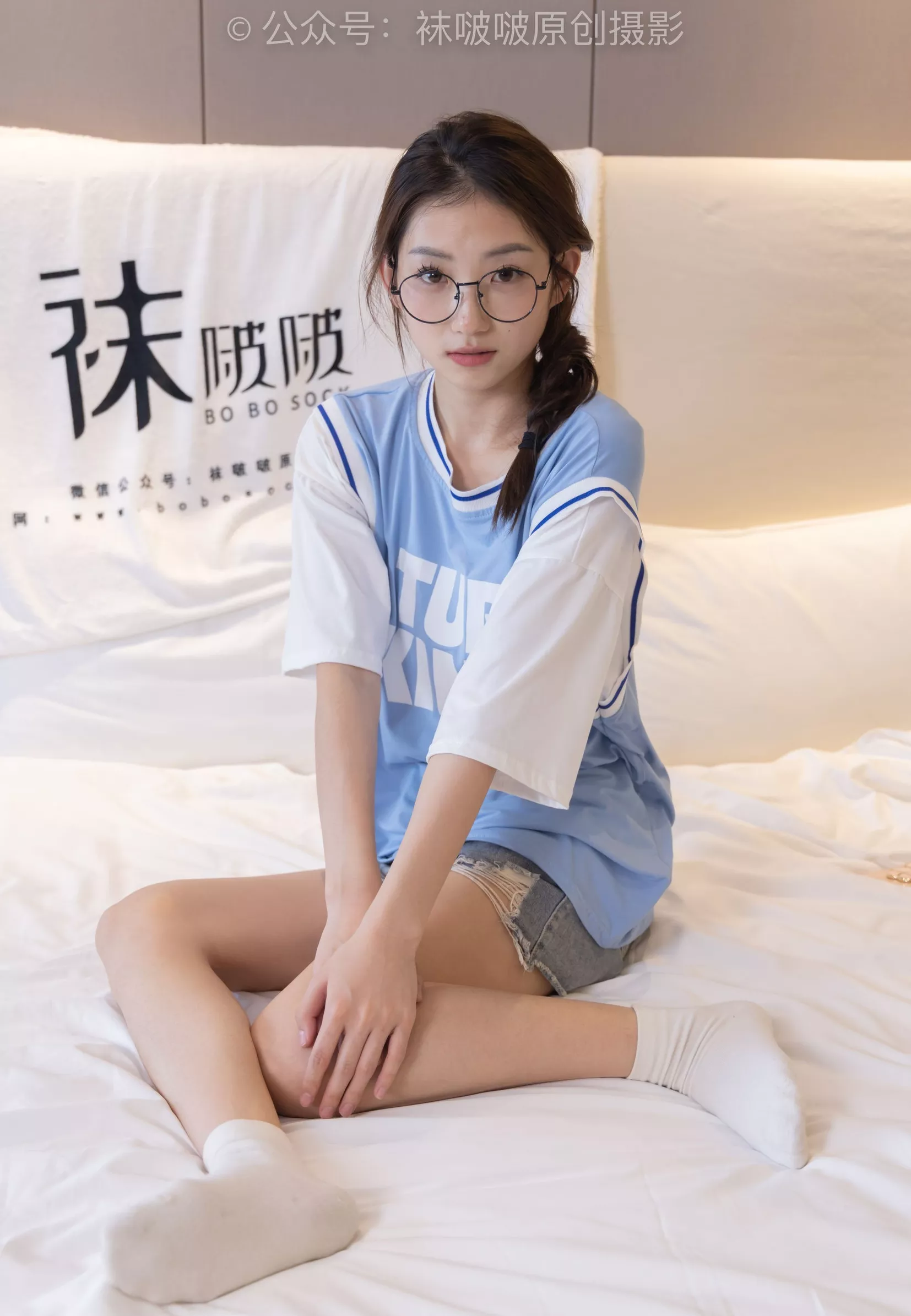 No.217 BoBoSocks袜啵啵 高跟鞋、皮鞋、短肉丝、自然穿脏白棉袜【150P】 小沫 P.8