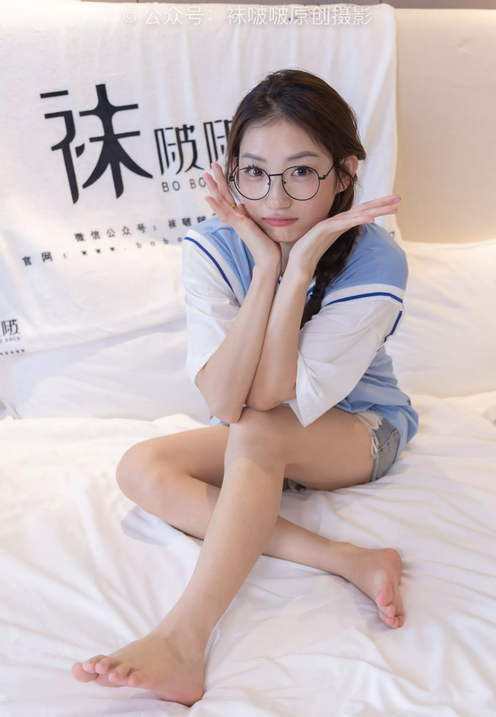 小沫 No.217 高跟鞋、皮鞋、短肉丝、自然穿脏白棉袜【150P】 BoBoSocks袜啵啵 P.9
