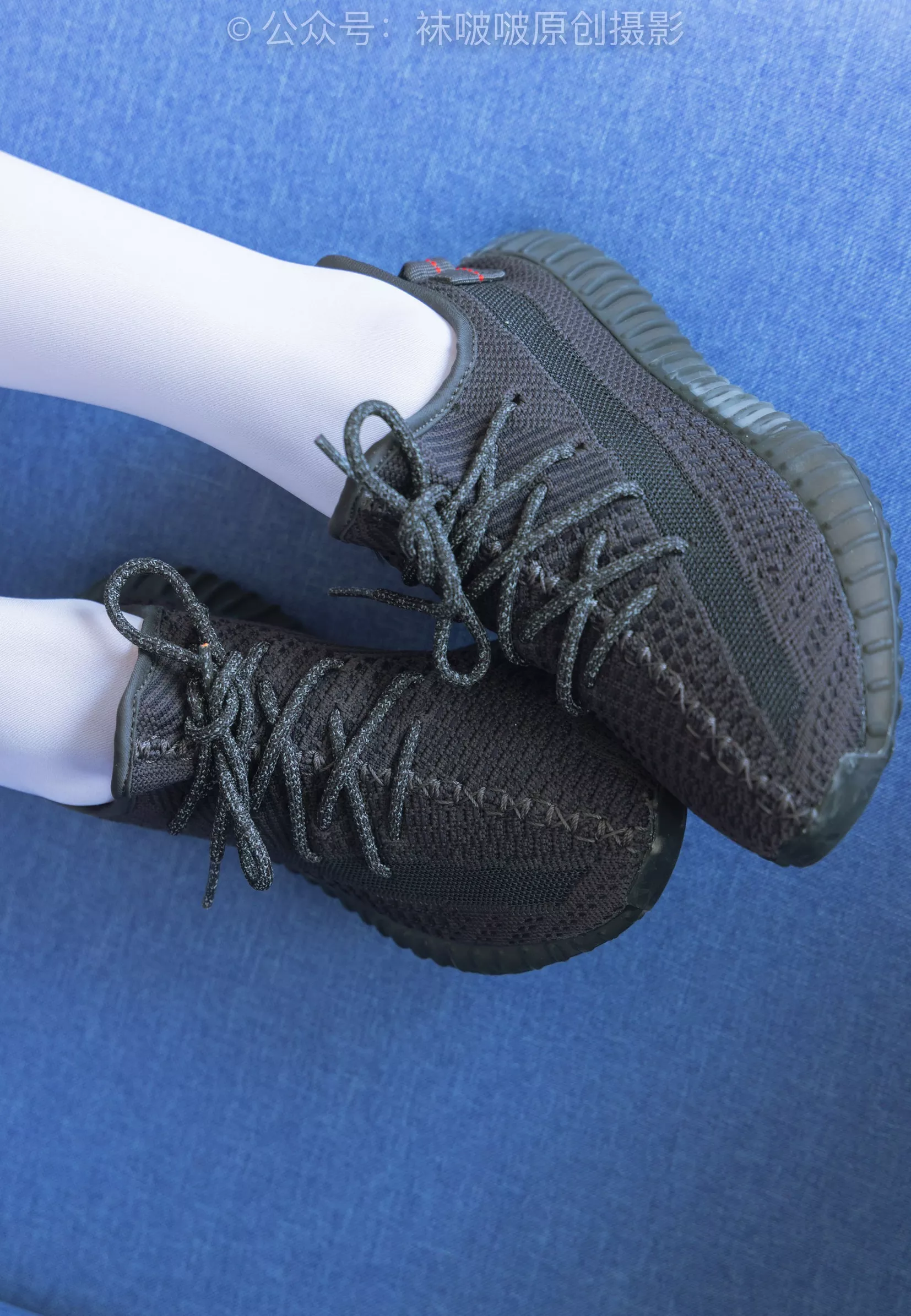 小沫 BoBoSocks袜啵啵 No.214 黑色运动鞋、厚白丝【142P】 P.17