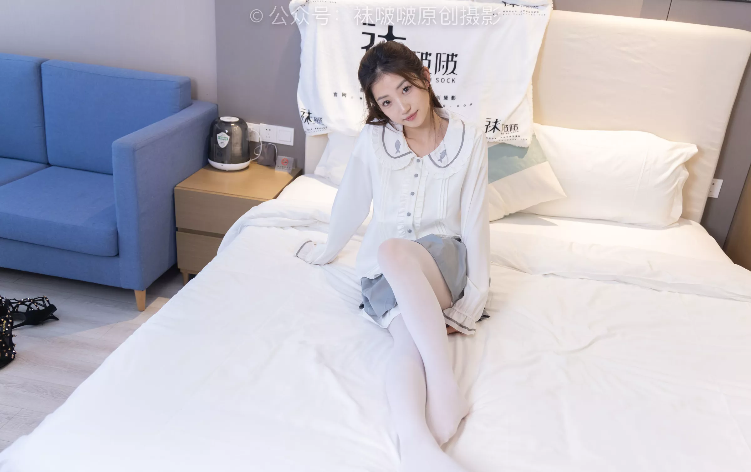 高跟鞋、厚白丝【142P】 No.211 小沫 BoBoSocks袜啵啵 P.7