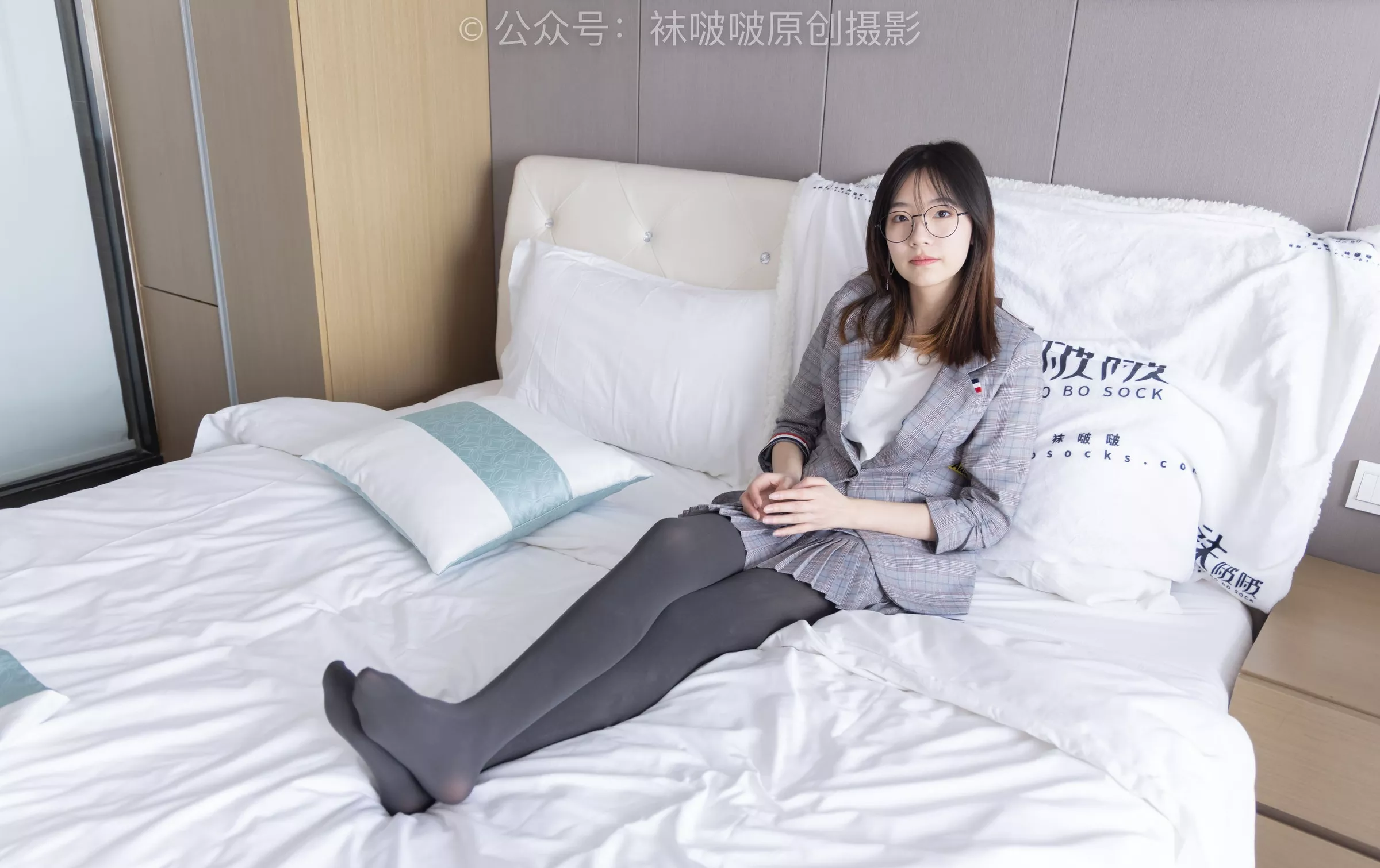 皮鞋、厚灰丝、ol装【140P】 BoBoSocks袜啵啵 小甜豆 No.210 P.4