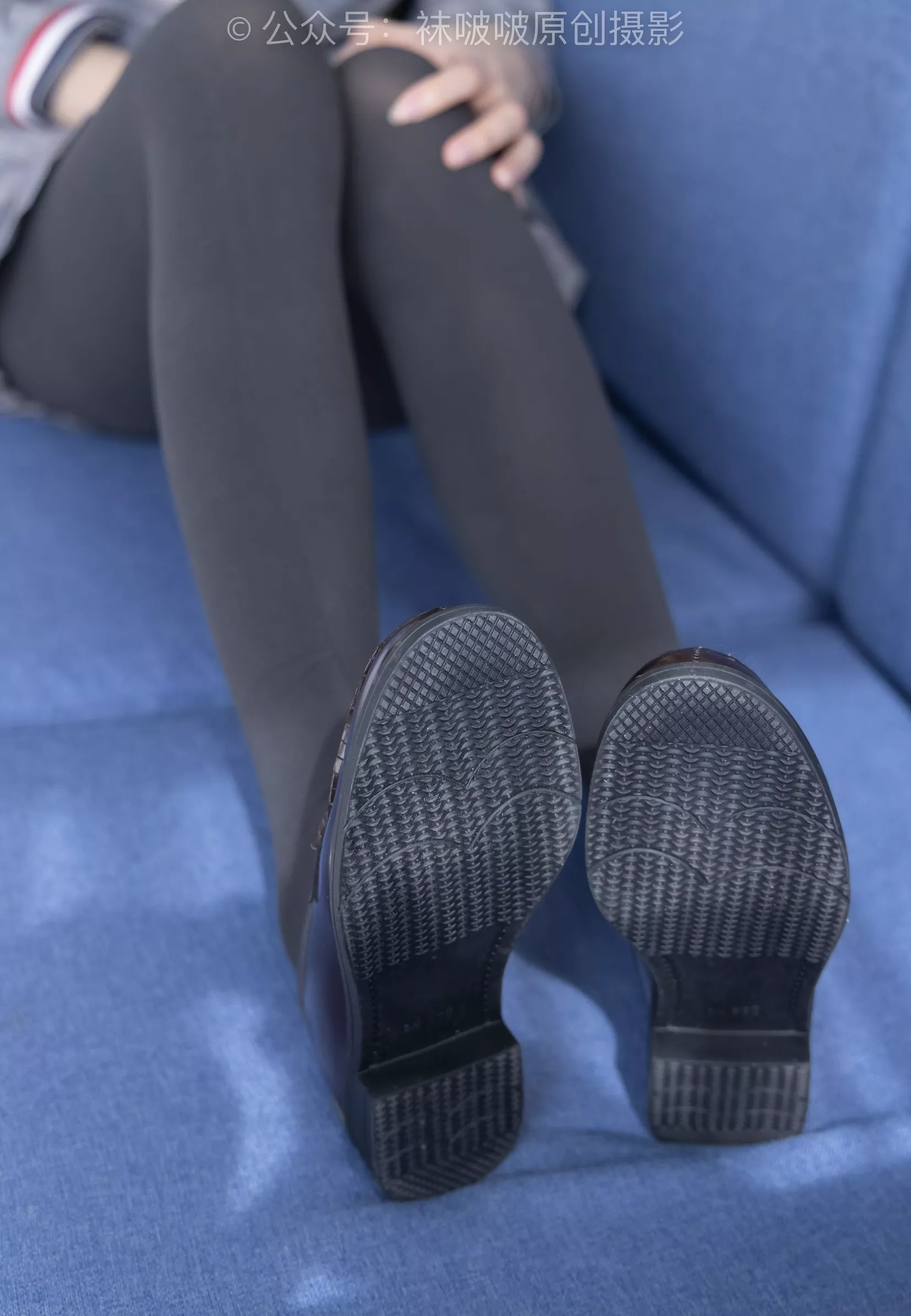 小甜豆 BoBoSocks袜啵啵 No.210 皮鞋、厚灰丝、ol装【140P】 P.13
