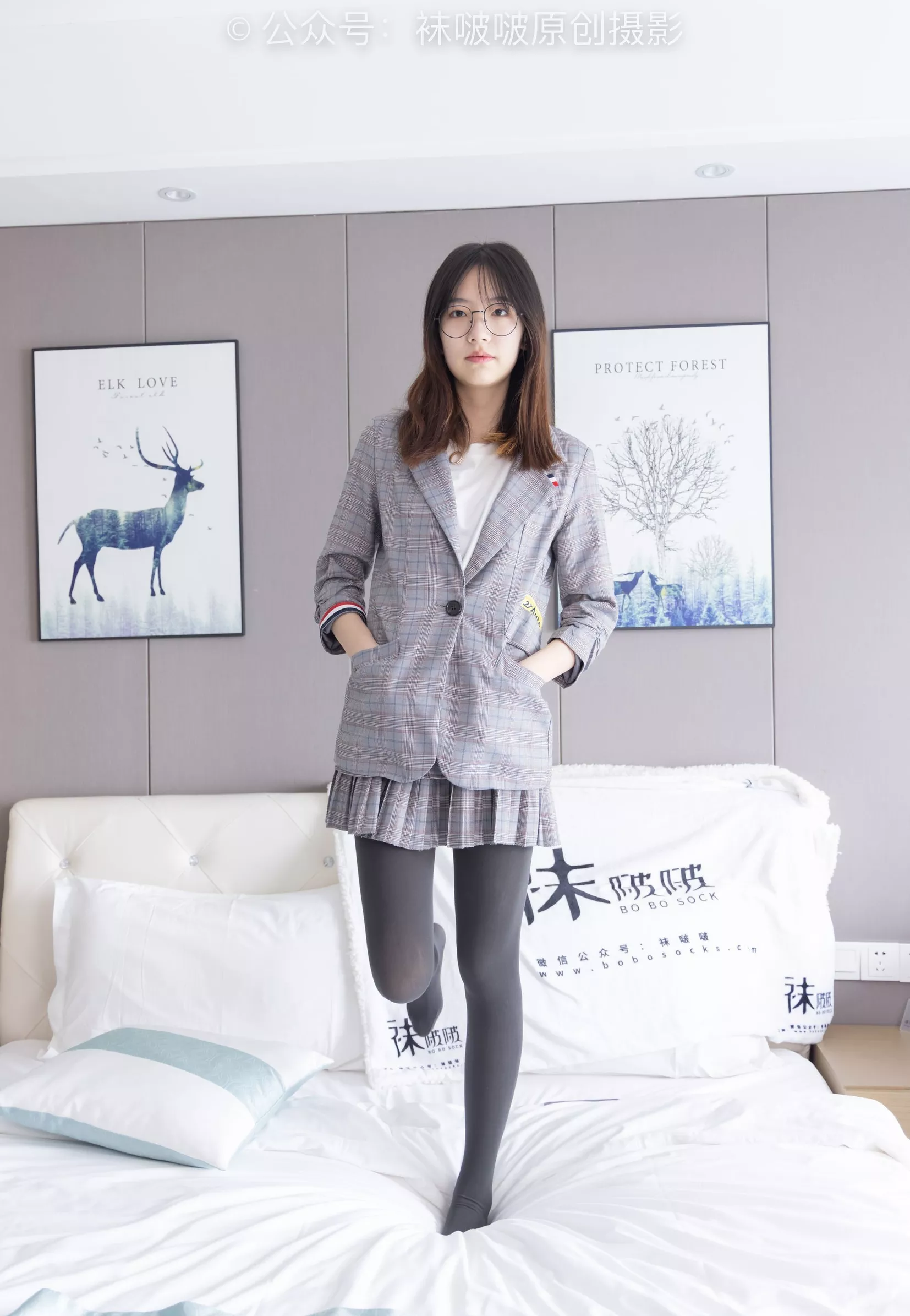 皮鞋、厚灰丝、ol装【140P】 No.210 BoBoSocks袜啵啵 小甜豆 P.26