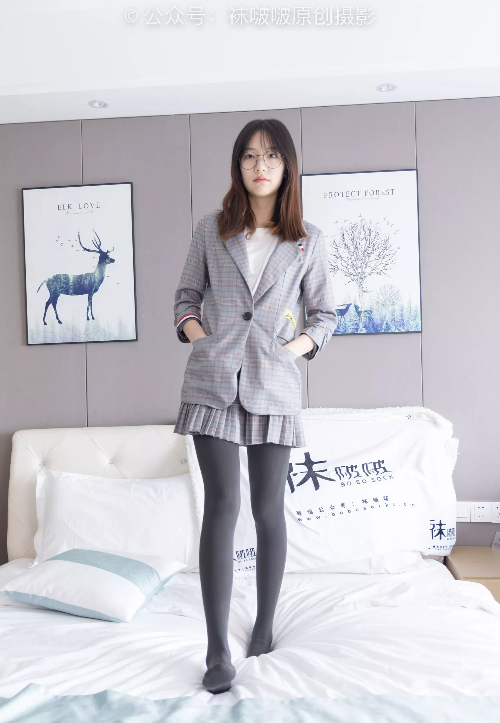 皮鞋、厚灰丝、ol装【140P】 No.210 BoBoSocks袜啵啵 小甜豆 P.26