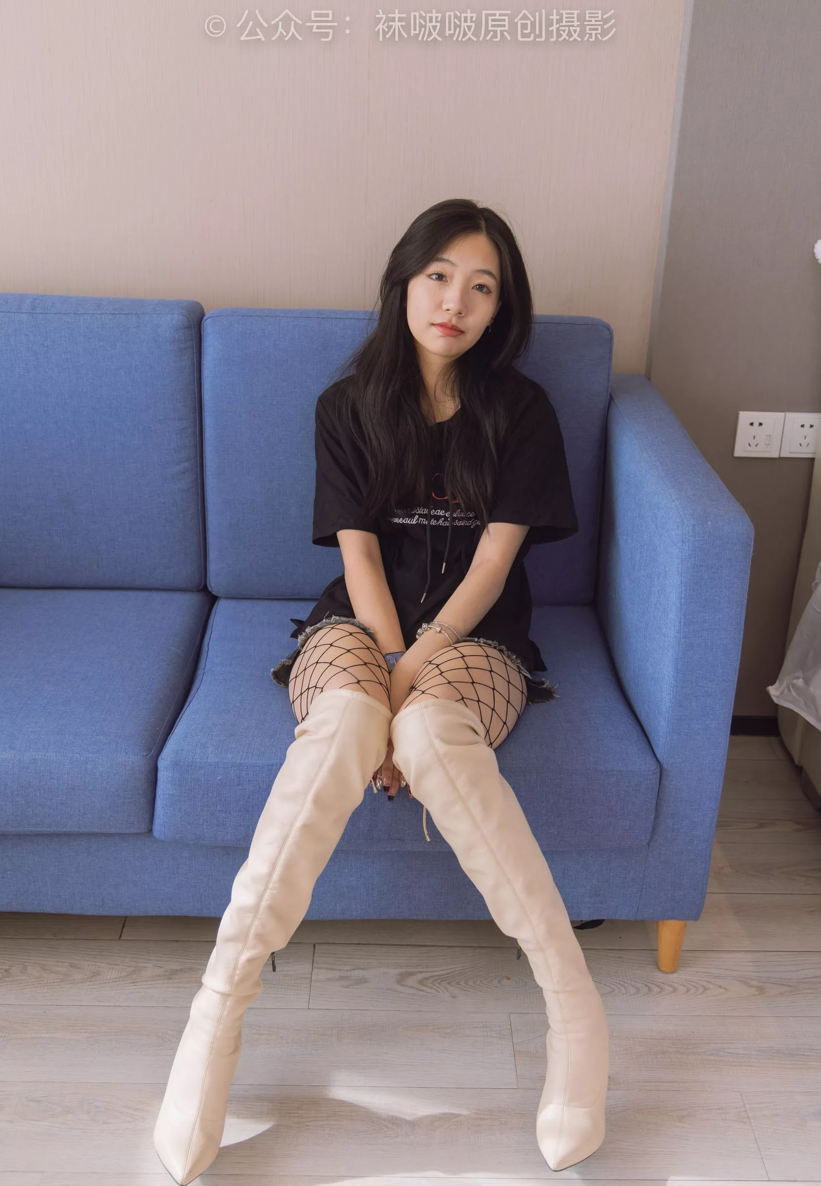 BoBoSocks袜啵啵 No.203 三双靴子、黑丝、网袜【144P】 P.28