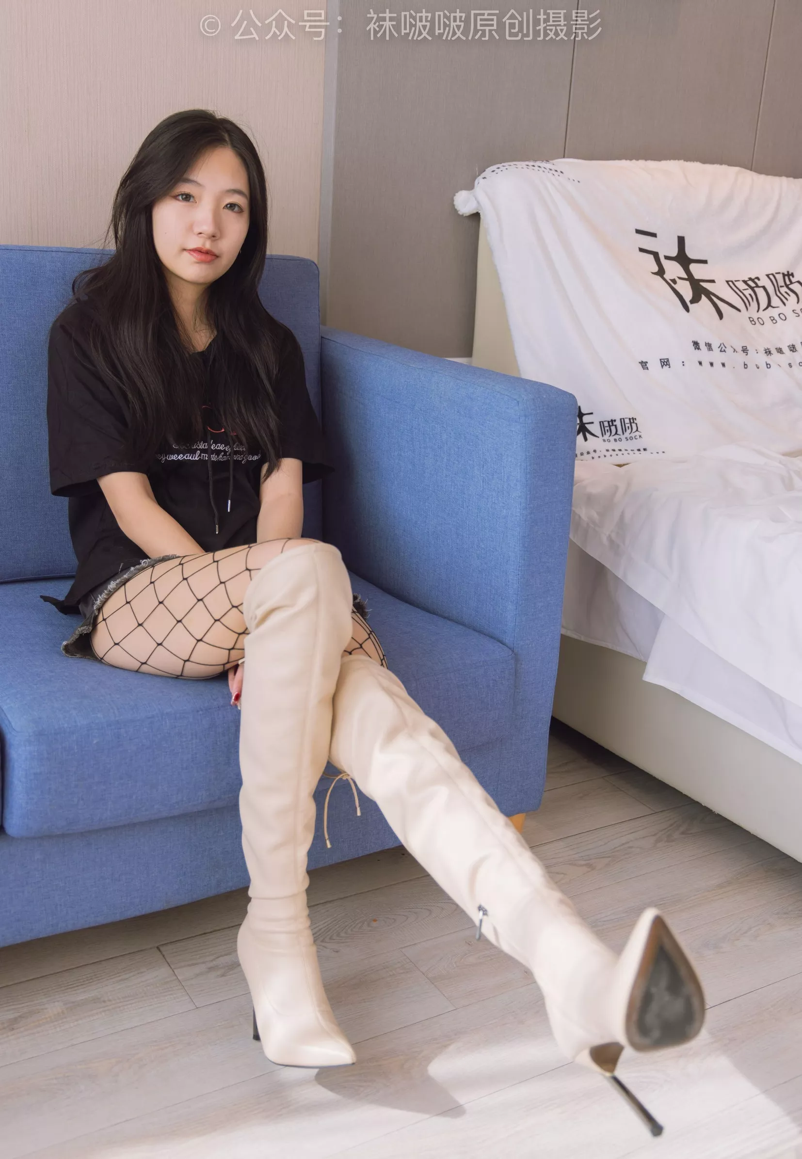 BoBoSocks袜啵啵 No.203 三双靴子、黑丝、网袜【144P】 P.28