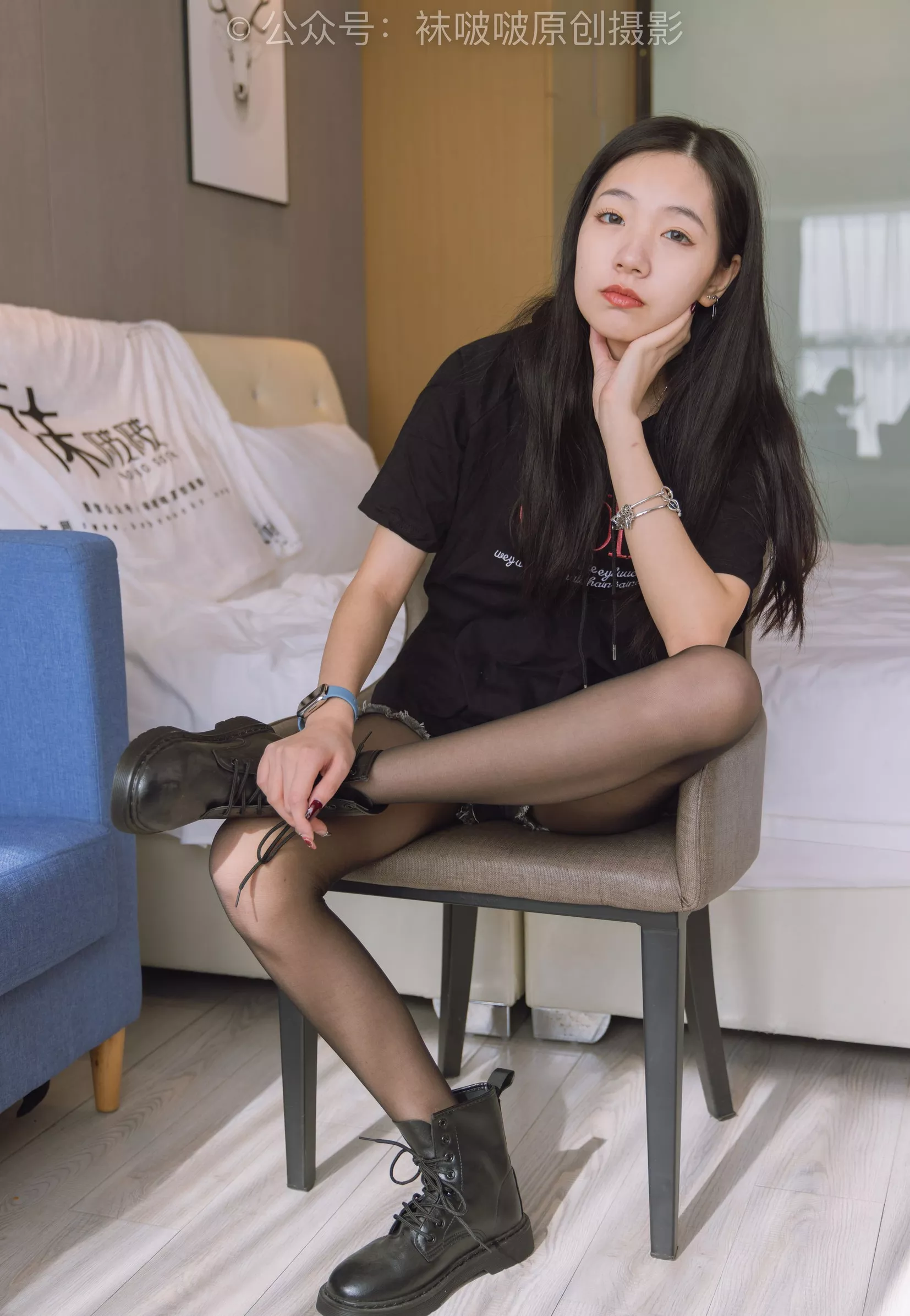 BoBoSocks袜啵啵 No.203 三双靴子、黑丝、网袜【144P】 P.28