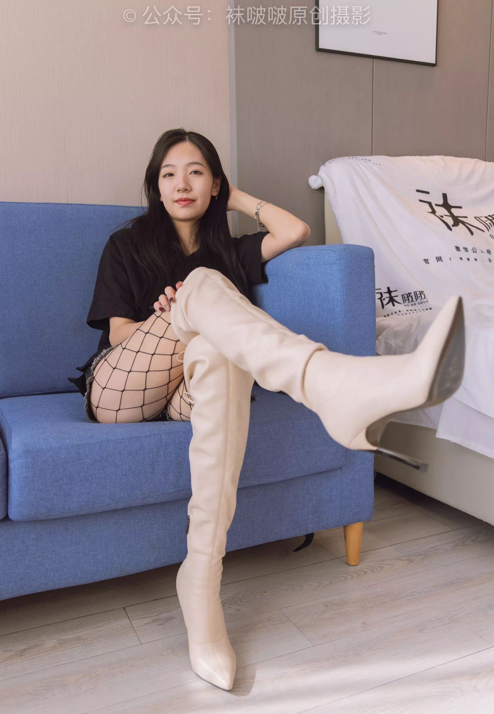 三双靴子、黑丝、网袜【144P】 No.203 BoBoSocks袜啵啵 P.27