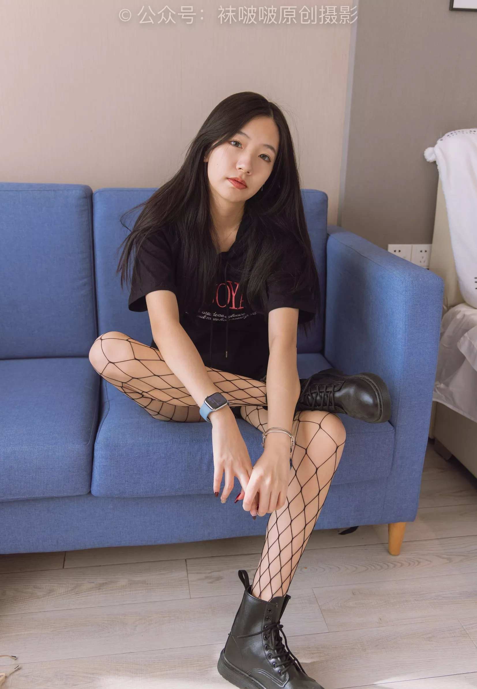 No.203 三双靴子、黑丝、网袜【144P】 BoBoSocks袜啵啵 P.6