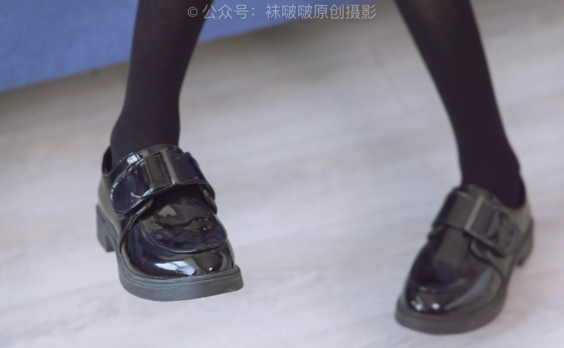 No.198 皮鞋、黑色小腿袜、高跟鞋、肉丝【138P】 BoBoSocks袜啵啵 稚予 P.14