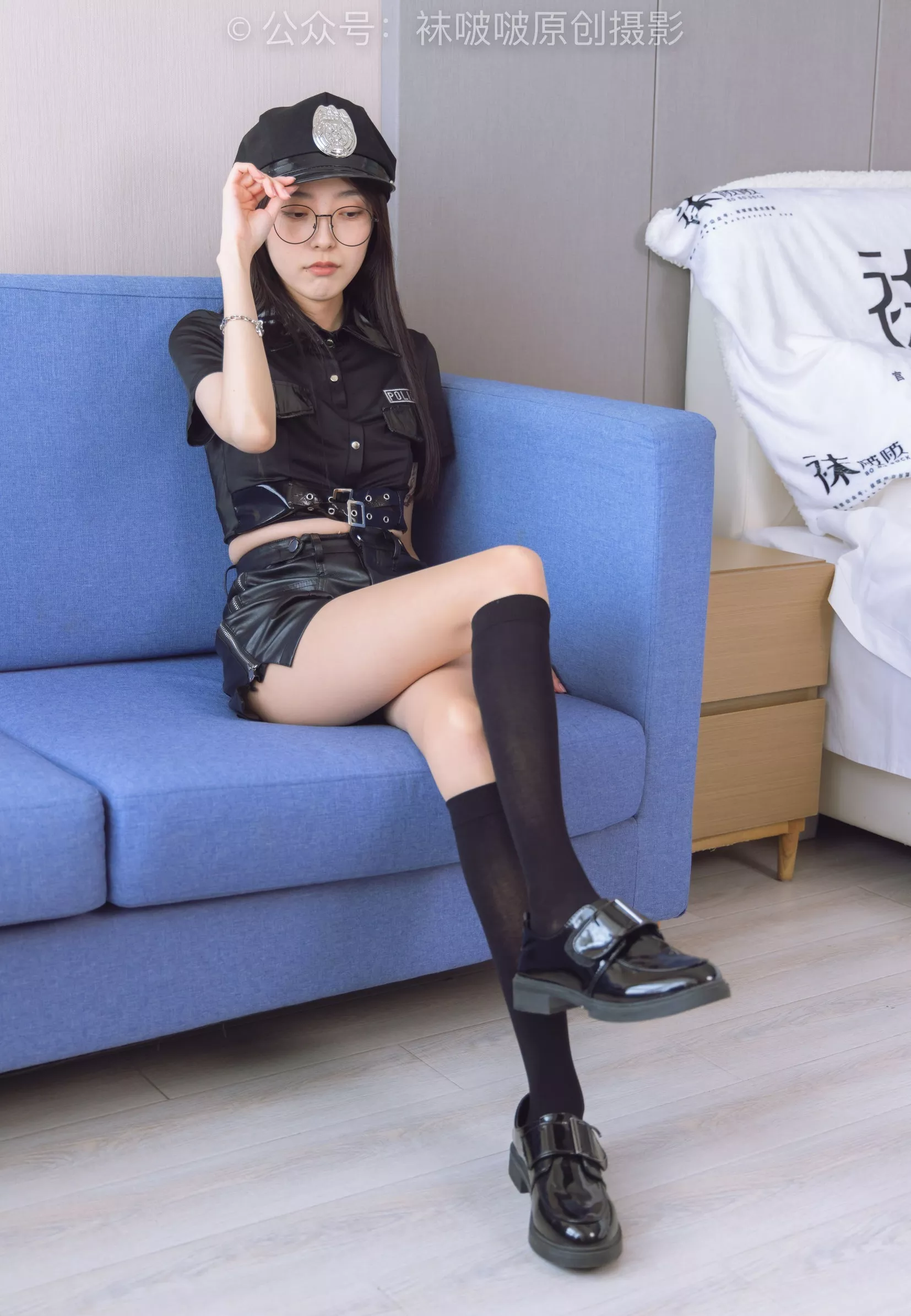 No.198 BoBoSocks袜啵啵 皮鞋、黑色小腿袜、高跟鞋、肉丝【138P】 稚予 P.12