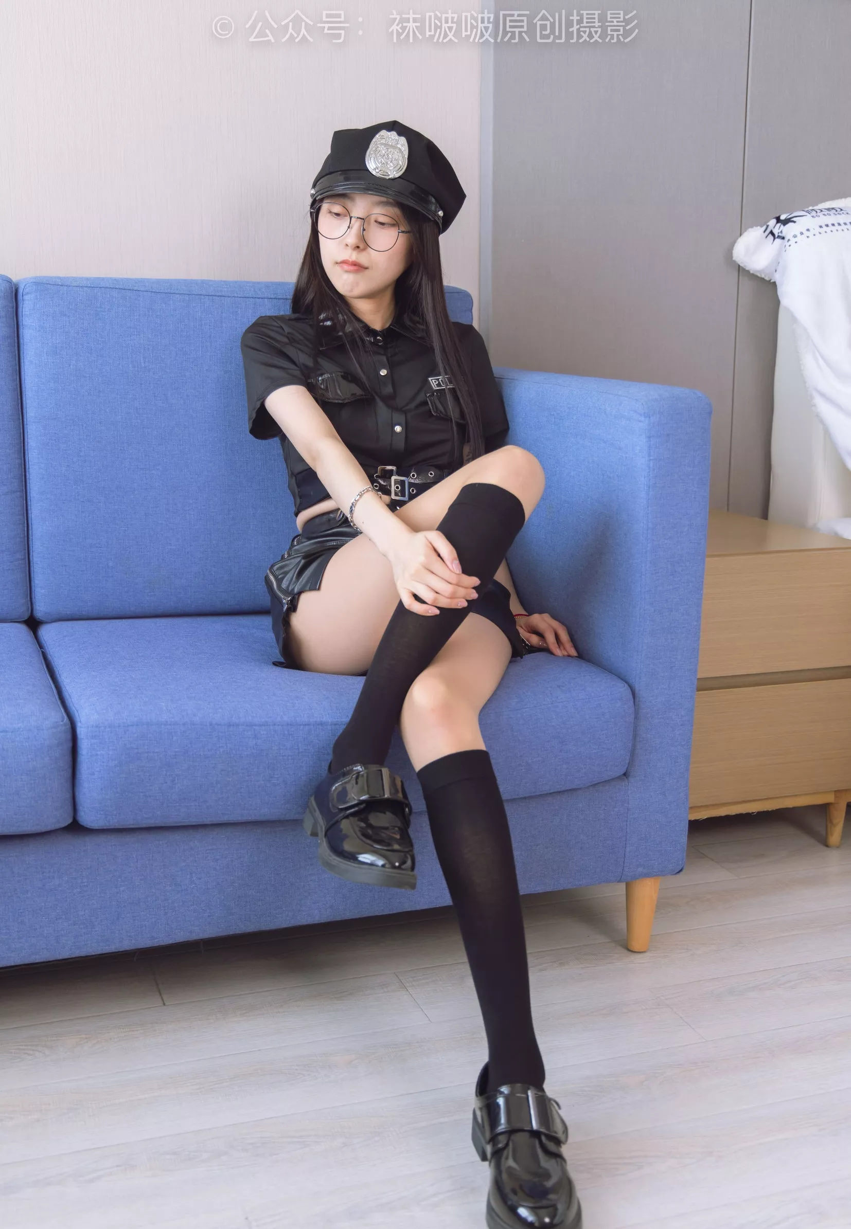 No.198 BoBoSocks袜啵啵 皮鞋、黑色小腿袜、高跟鞋、肉丝【138P】 稚予 P.12