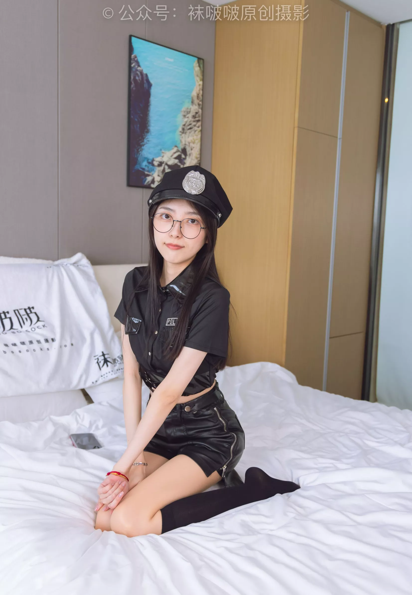 No.198 皮鞋、黑色小腿袜、高跟鞋、肉丝【138P】 稚予 BoBoSocks袜啵啵 P.11