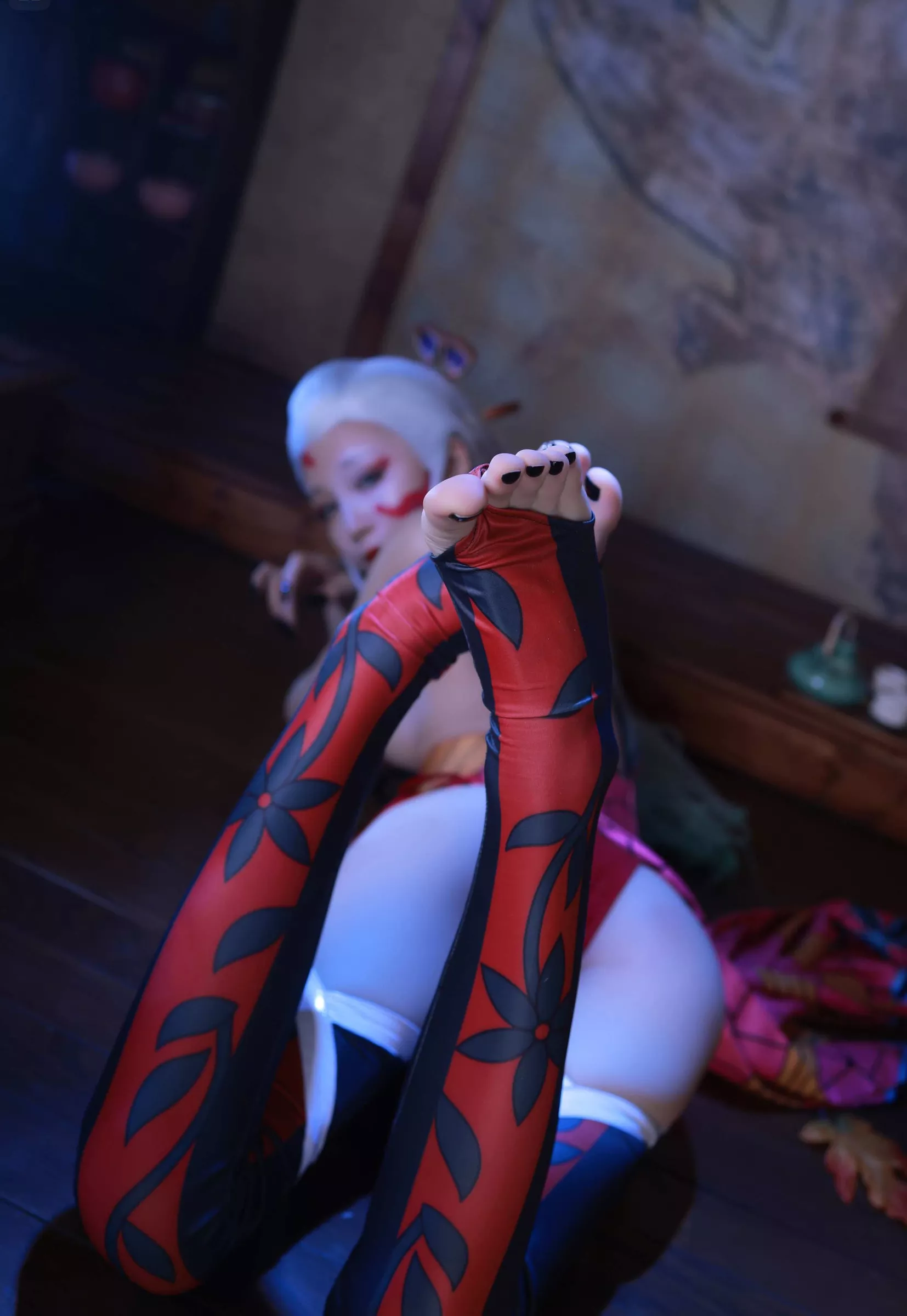 4K 鬼灭之刃 83P 上弦陆堕姬 Coser 水淼Aqua No.121 P.3