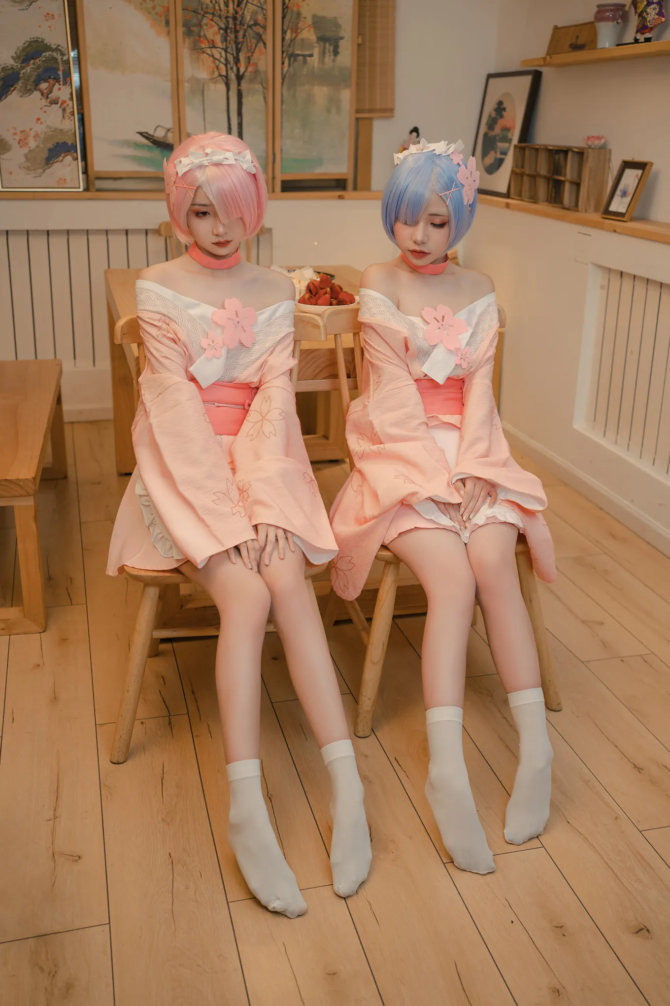 从零开始的女体盛宴 金鱼kinngyo, Nekokoyoshi 爆机少女喵小吉, 写真集 日本写真 P.6