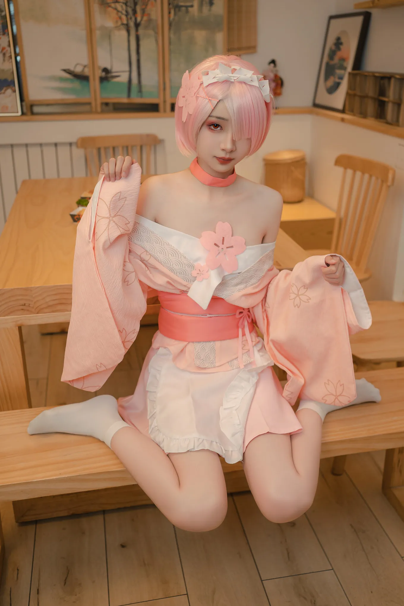 从零开始的女体盛宴 写真集 金鱼kinngyo, Nekokoyoshi 日本写真 爆机少女喵小吉, P.9
