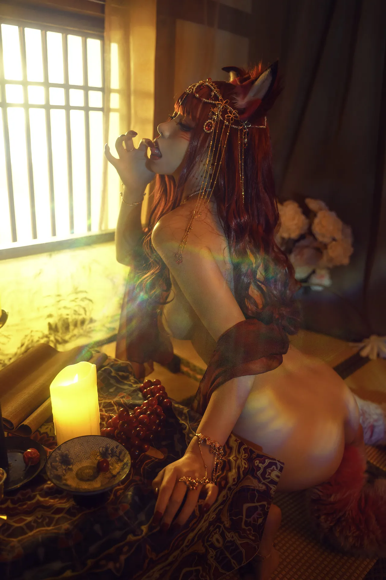 狐妖・楚佩湘弦 爆机少女喵小吉, Nekokoyoshi 日本写真 写真集 P.5