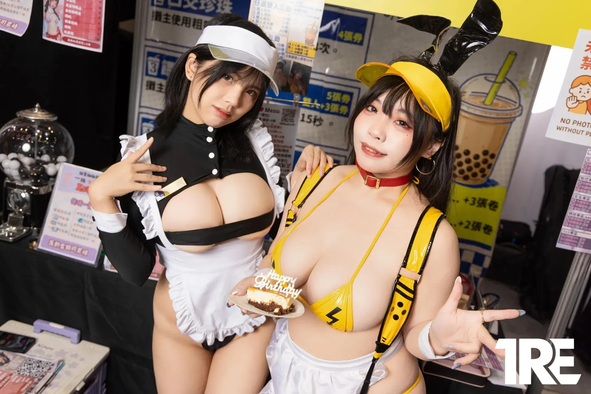 创作者摊位」盛况直击 乳香四溢！2025TRE「JVID 小湿妹图 超邪恶「美乳视角」浑圆双球藏不住 P.12