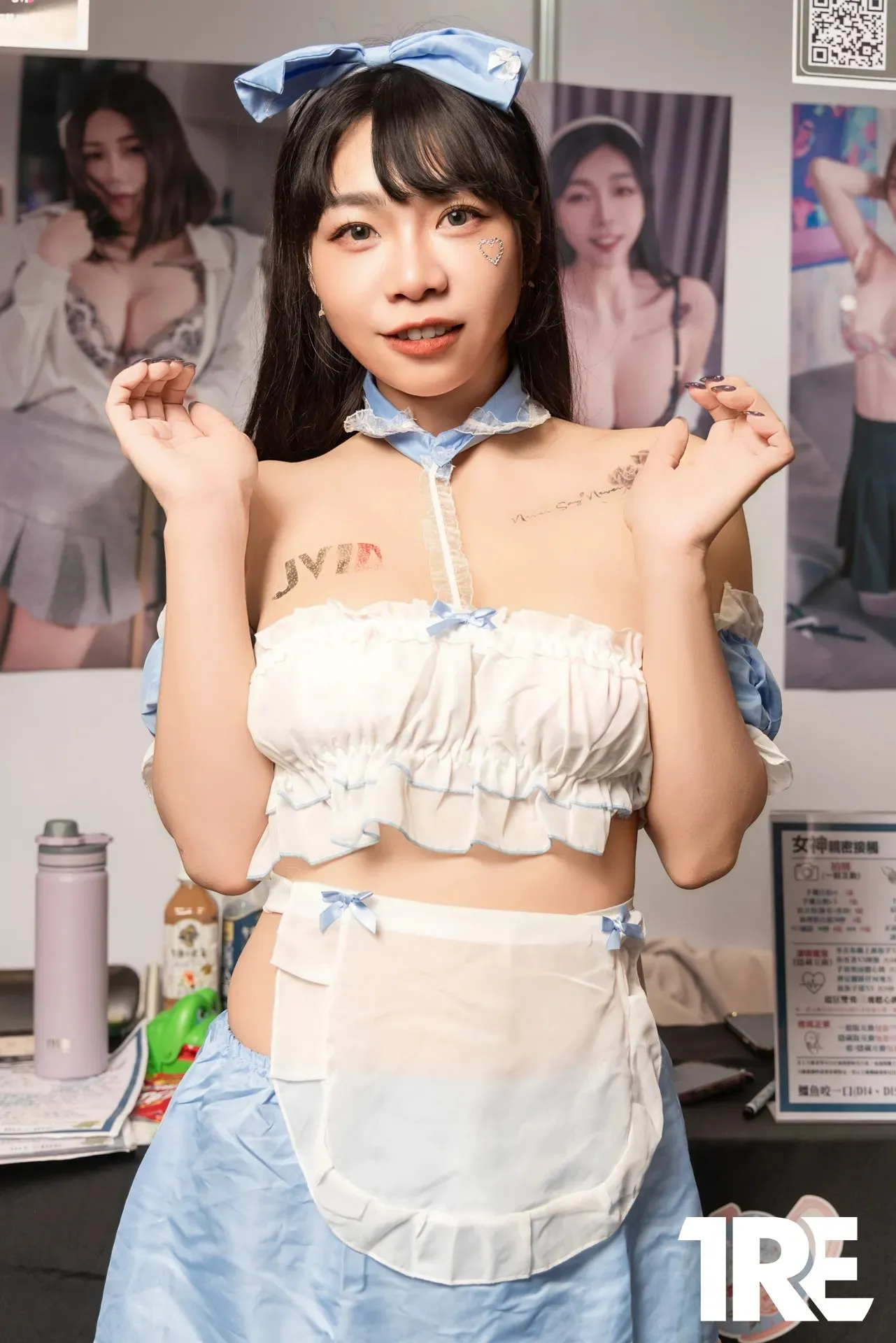 超邪恶「美乳视角」浑圆双球藏不住 创作者摊位」盛况直击 小湿妹图 乳香四溢！2025TRE「JVID P.7
