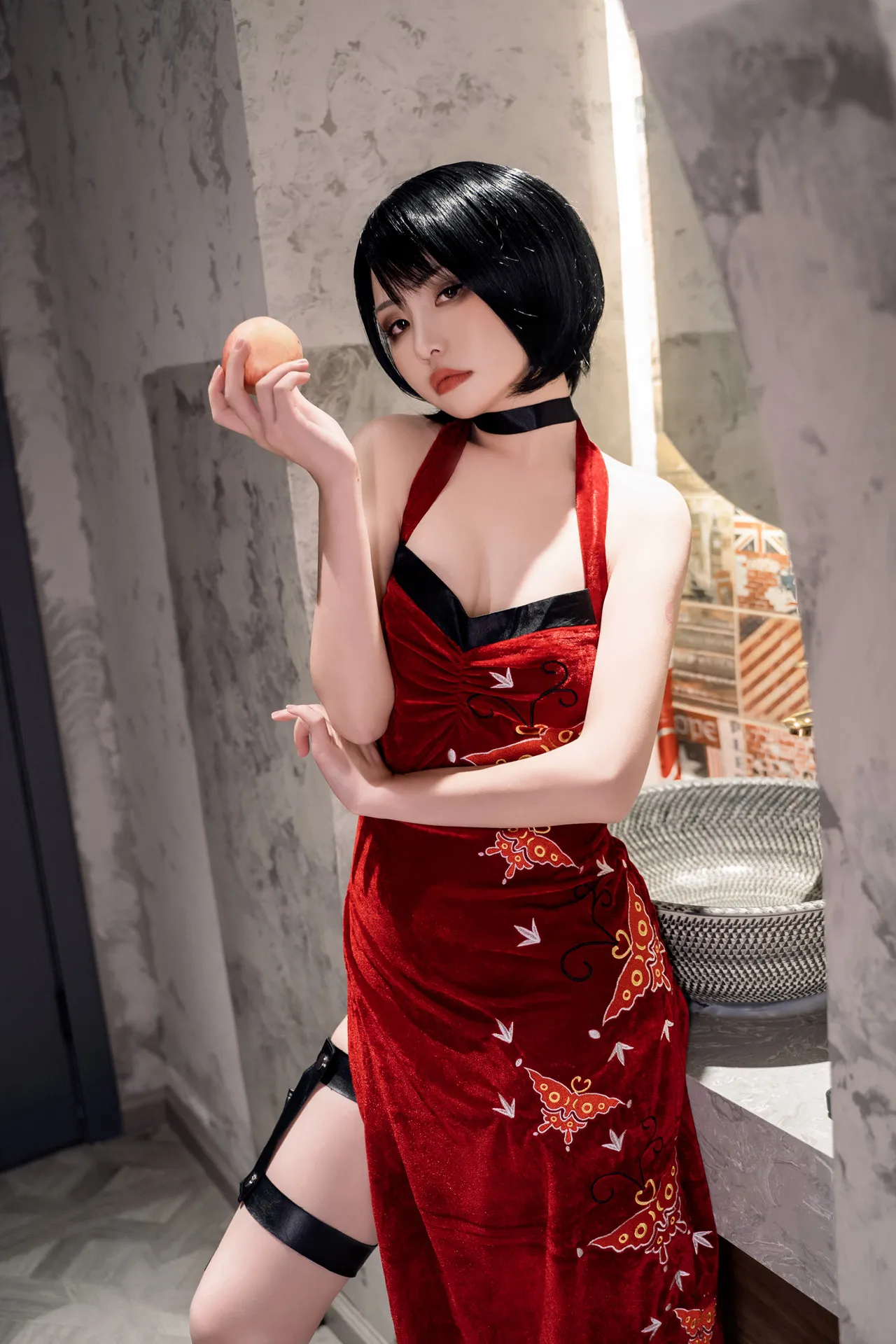 Nekokoyoshi 艾达王 生化危机 爆机少女喵小吉, 日本写真 写真集 P.6