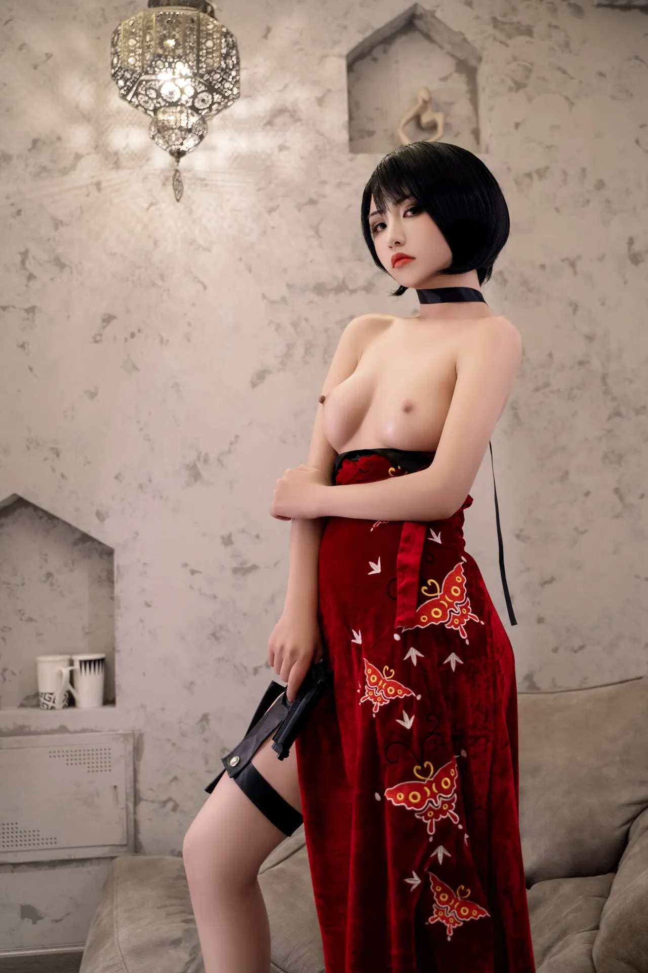 爆机少女喵小吉, 日本写真 生化危机 写真集 Nekokoyoshi 艾达王 P.1